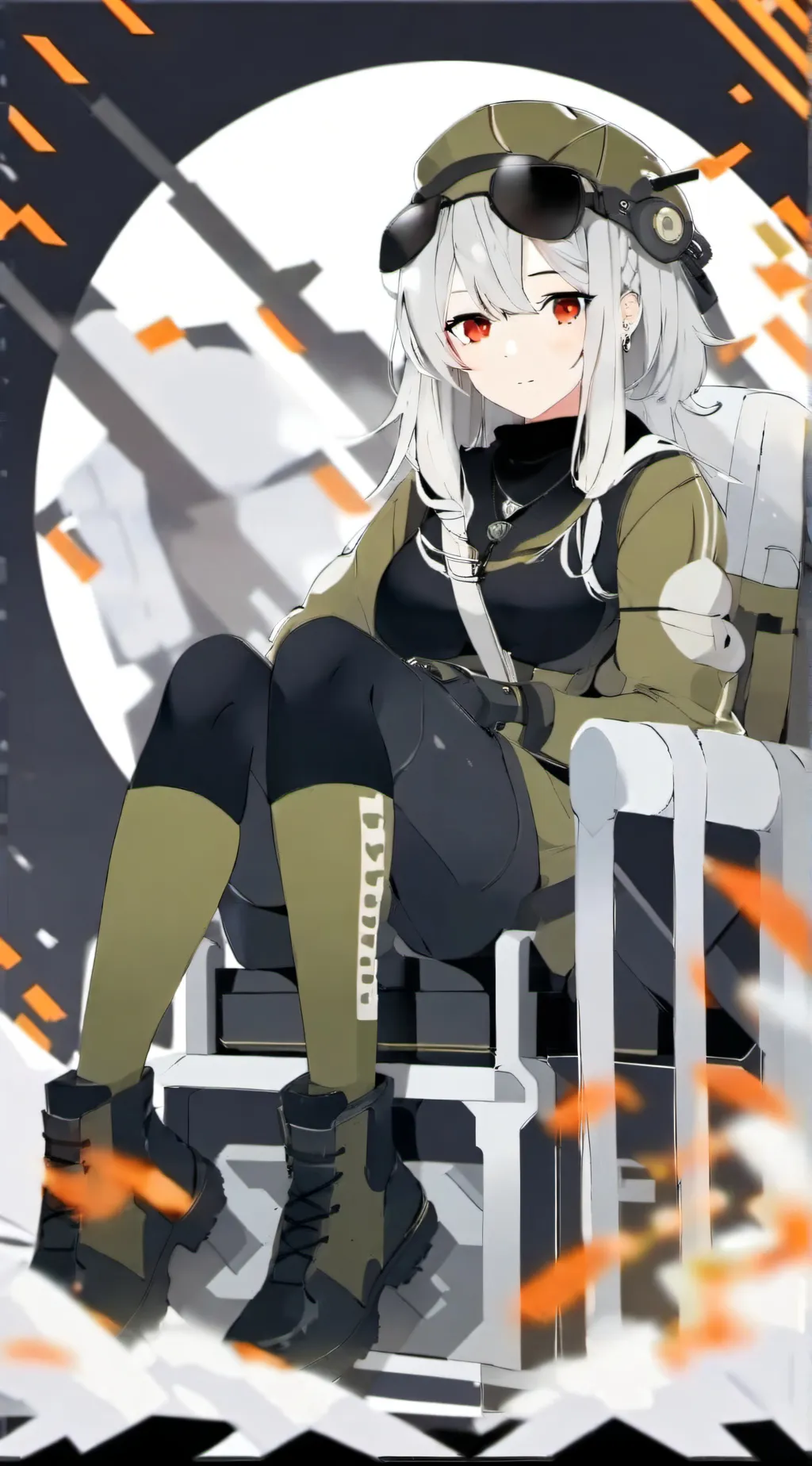 ai character: Samantha Grey background