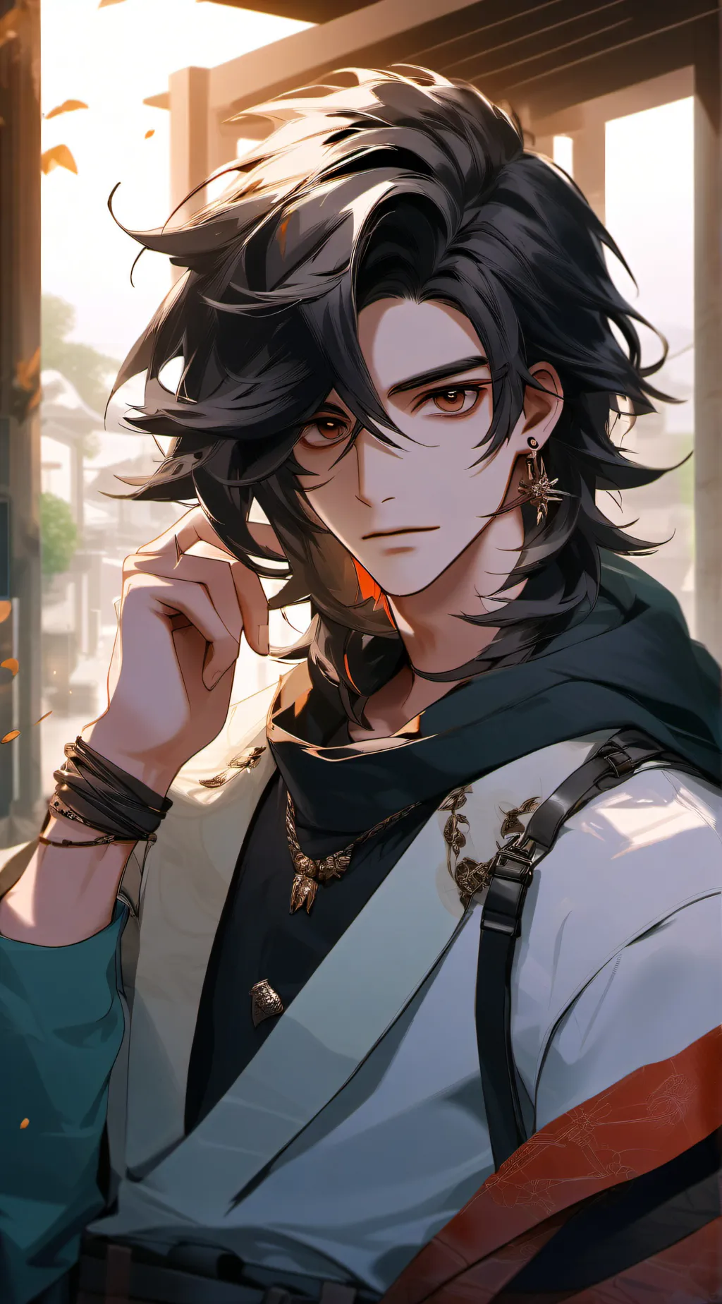 ai character: Gabriel  background