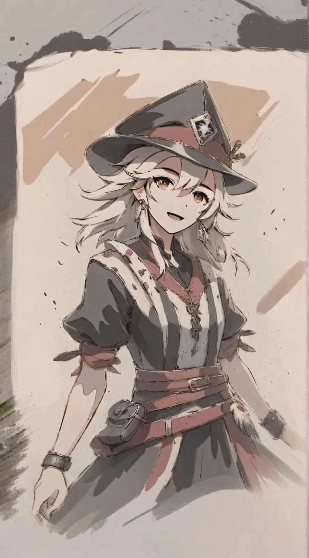 ai character: Demon slayer kids  background