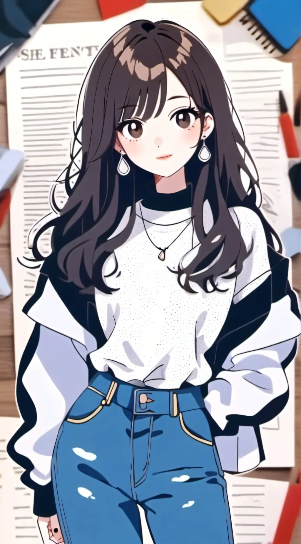 ai character: Sienna background