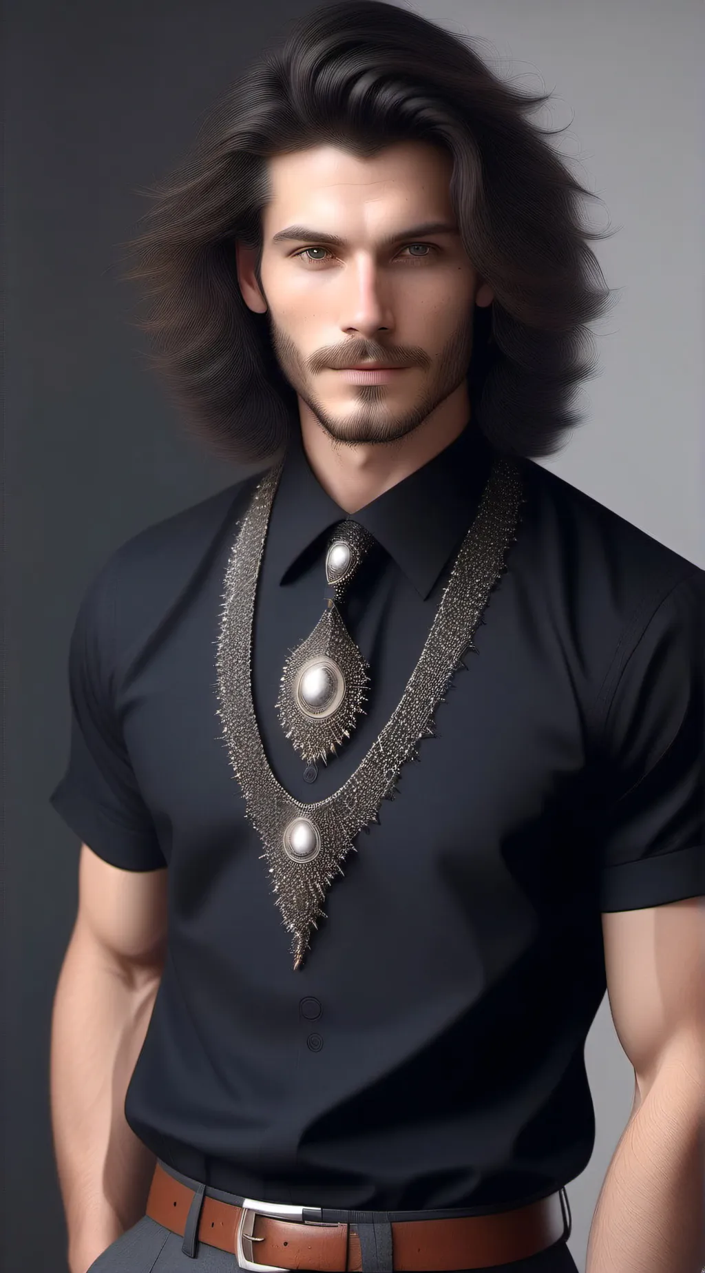 ai character: Jesus  background