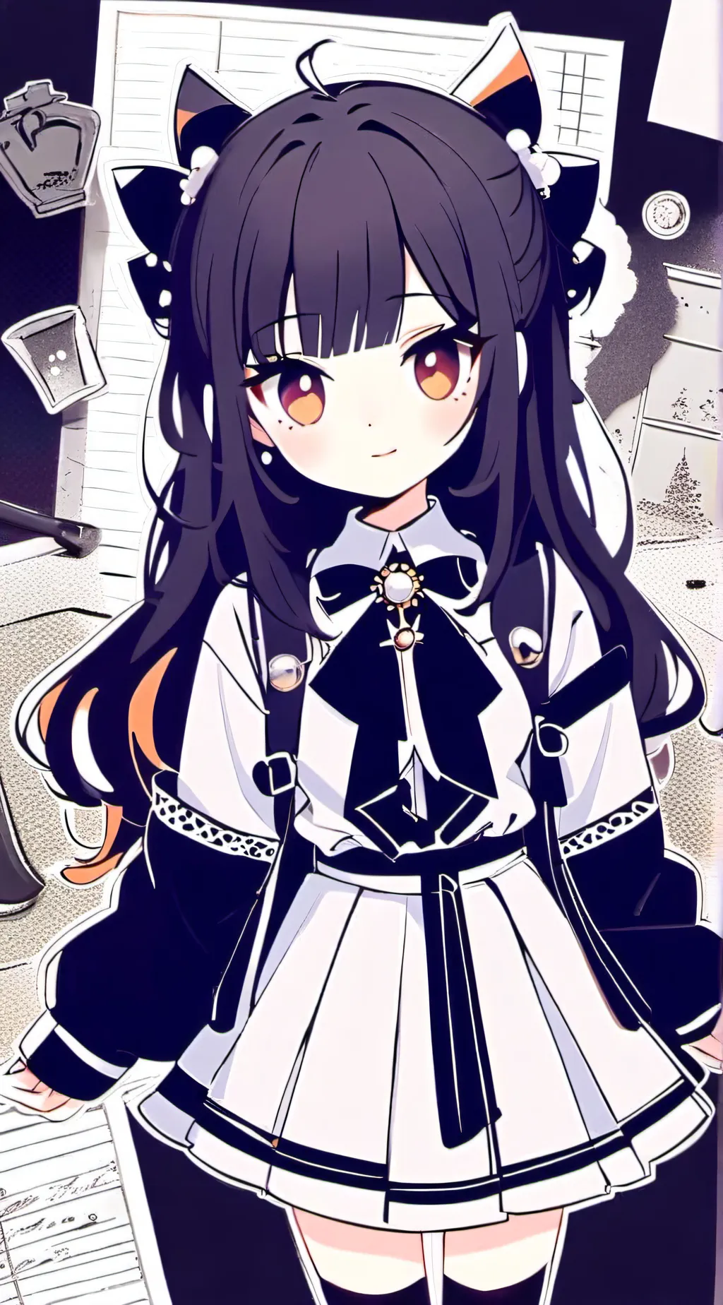 ai character: 《~□ Ivy□~》 background