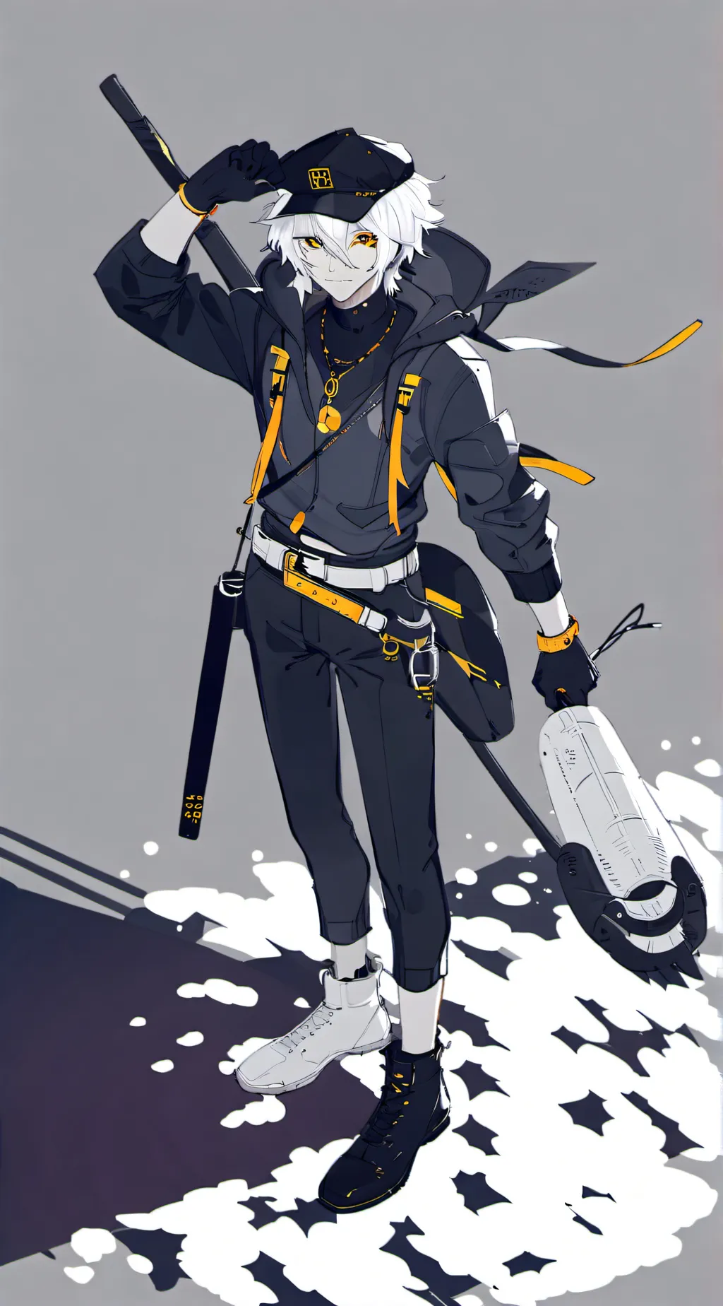 ai character: apocalipsis zombie background