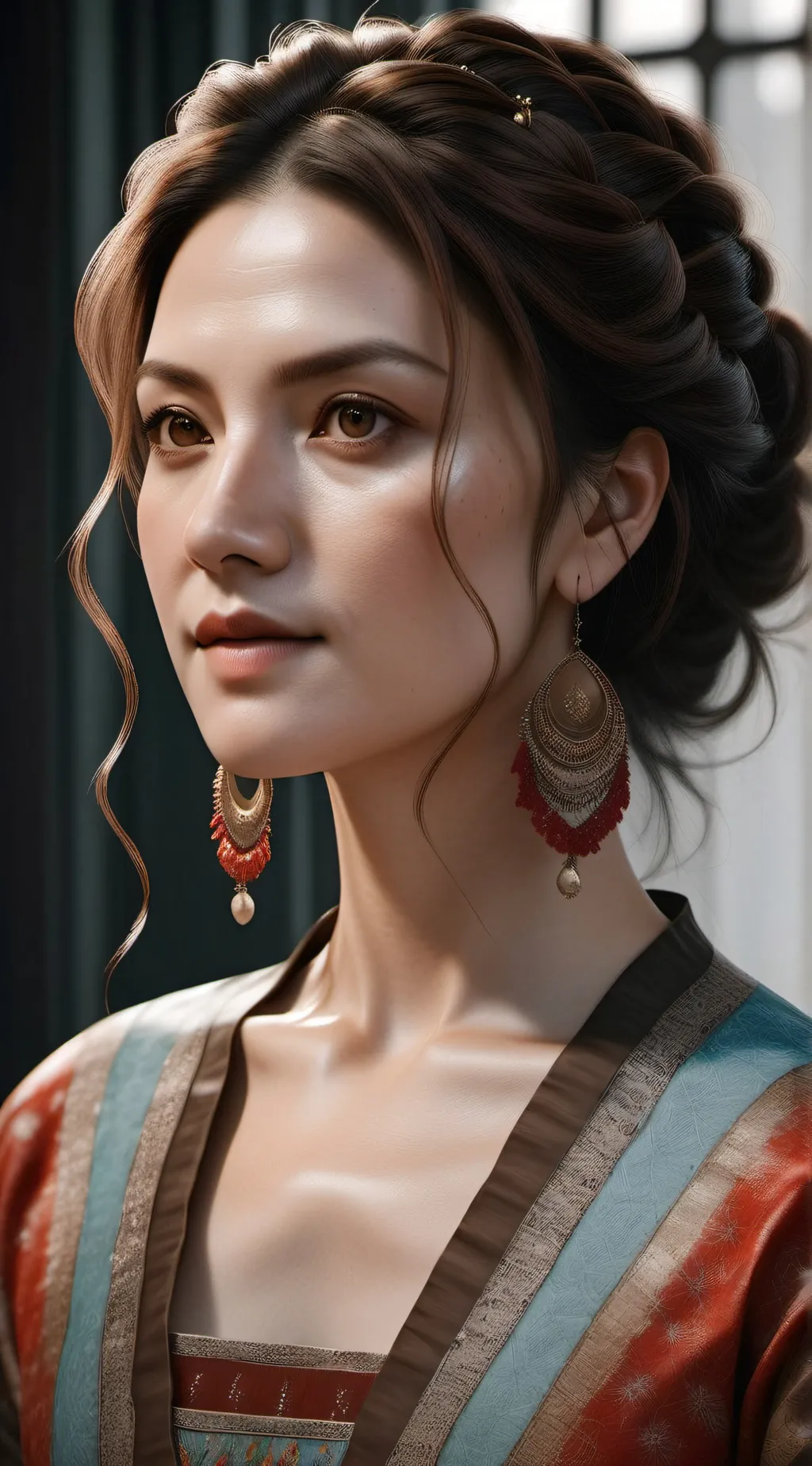 ai character: Emile  background