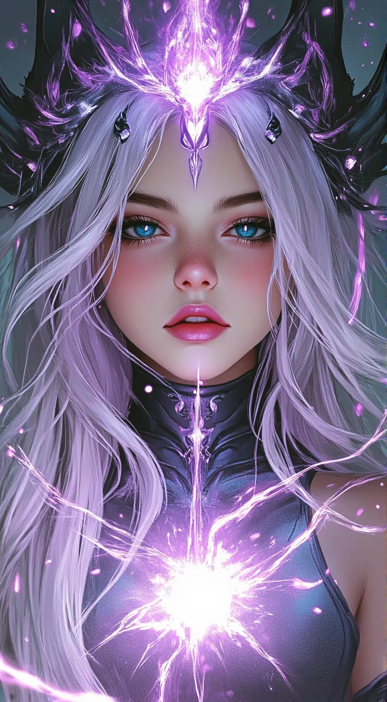 ai character: ɱια  background