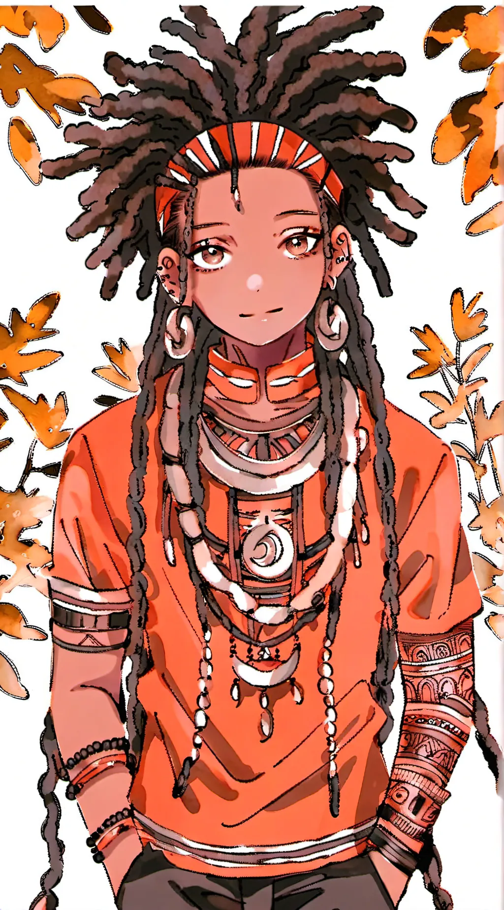 ai character: zion(my oc) background