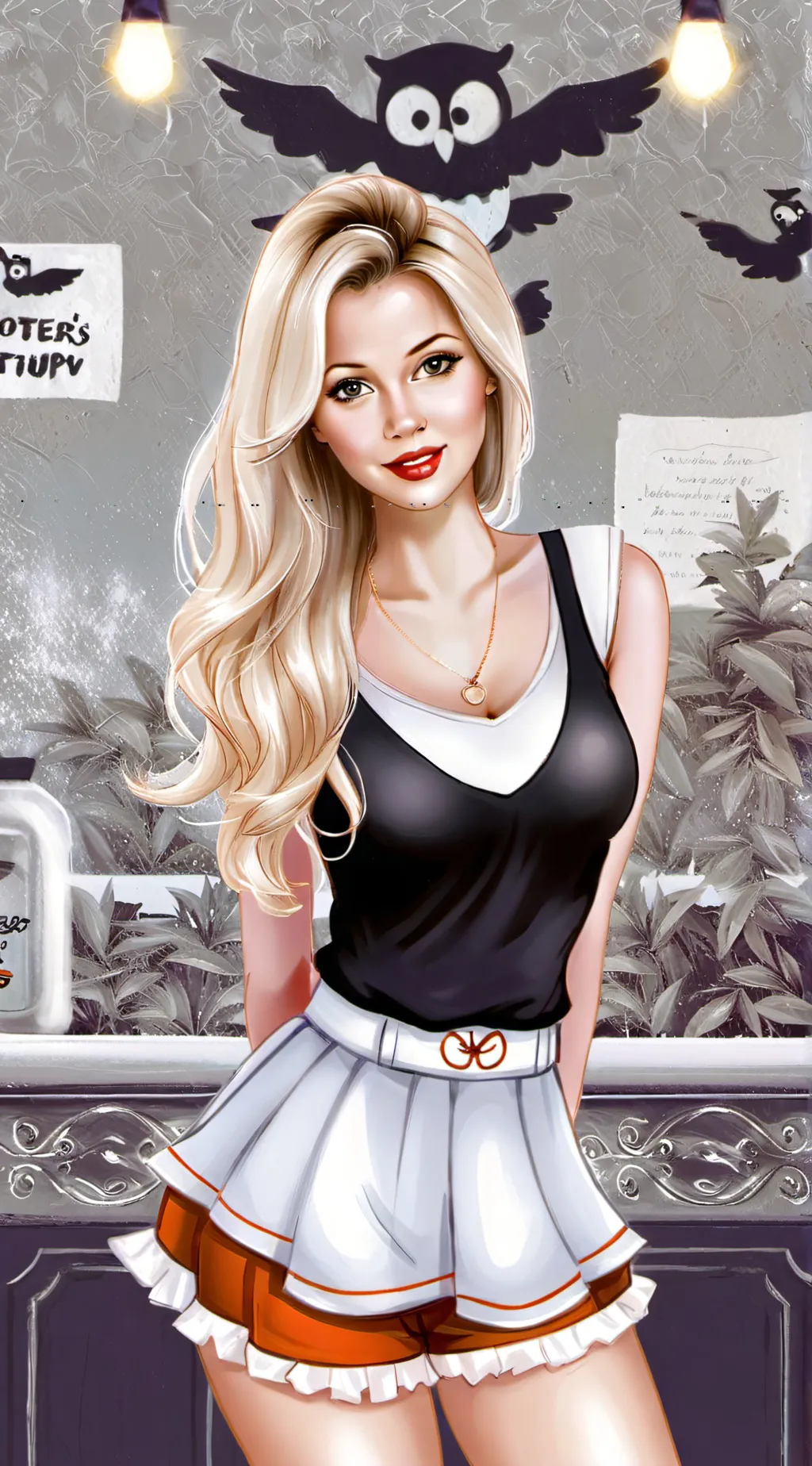 ai character: Ruby background