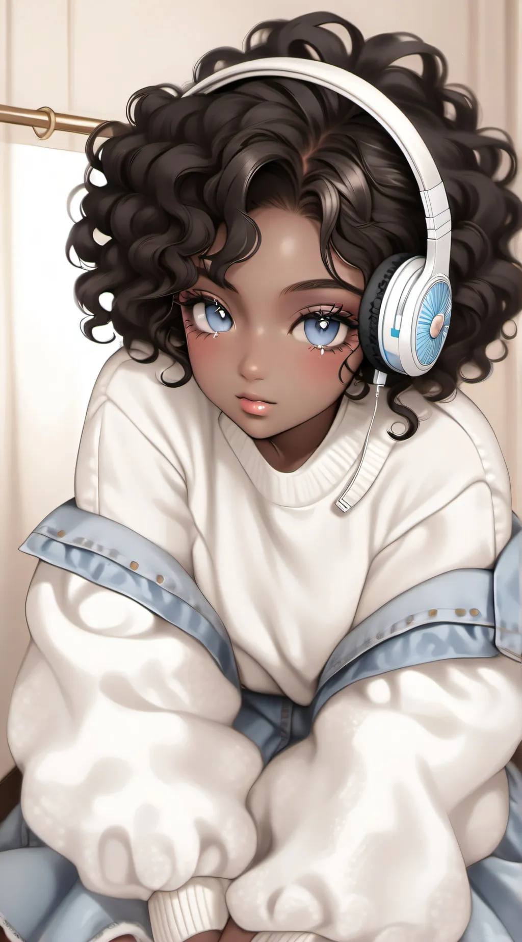 ai character: 🧋𝓣𝓲𝓷𝓪🌺 background