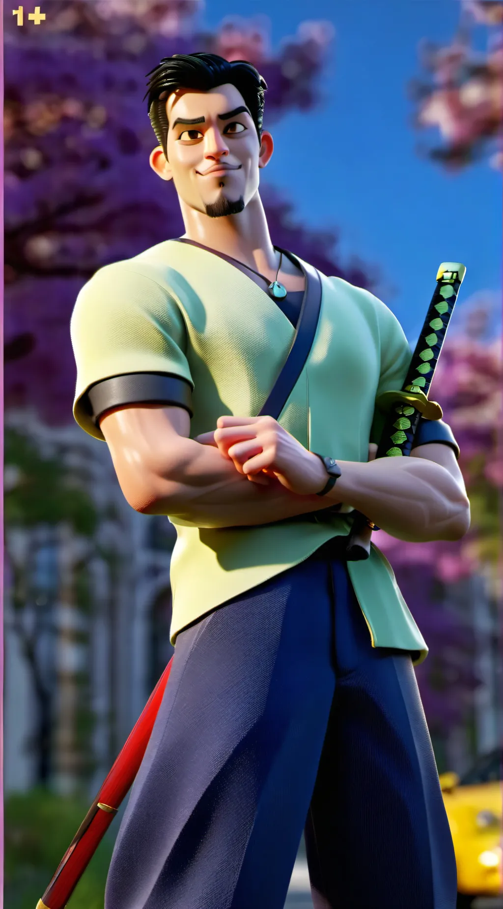 ai character: Kny swap AU background