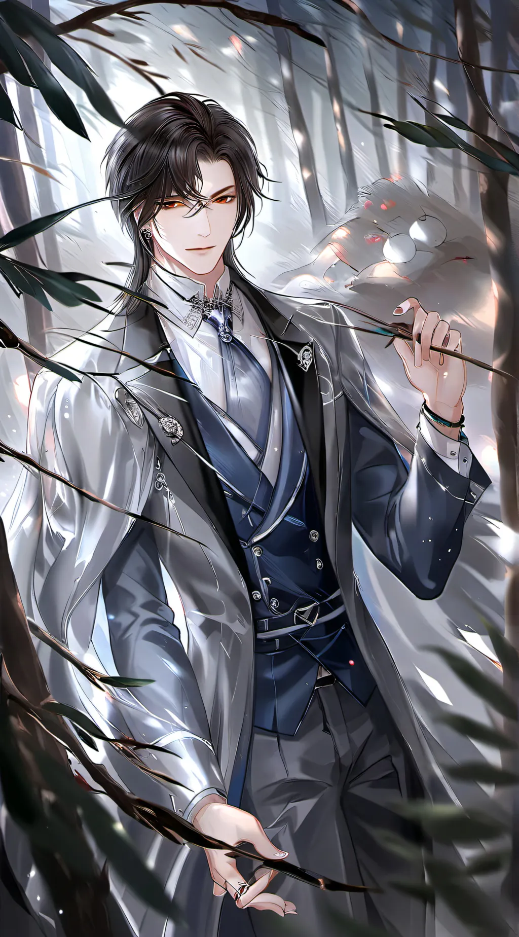 ai character: Leo background