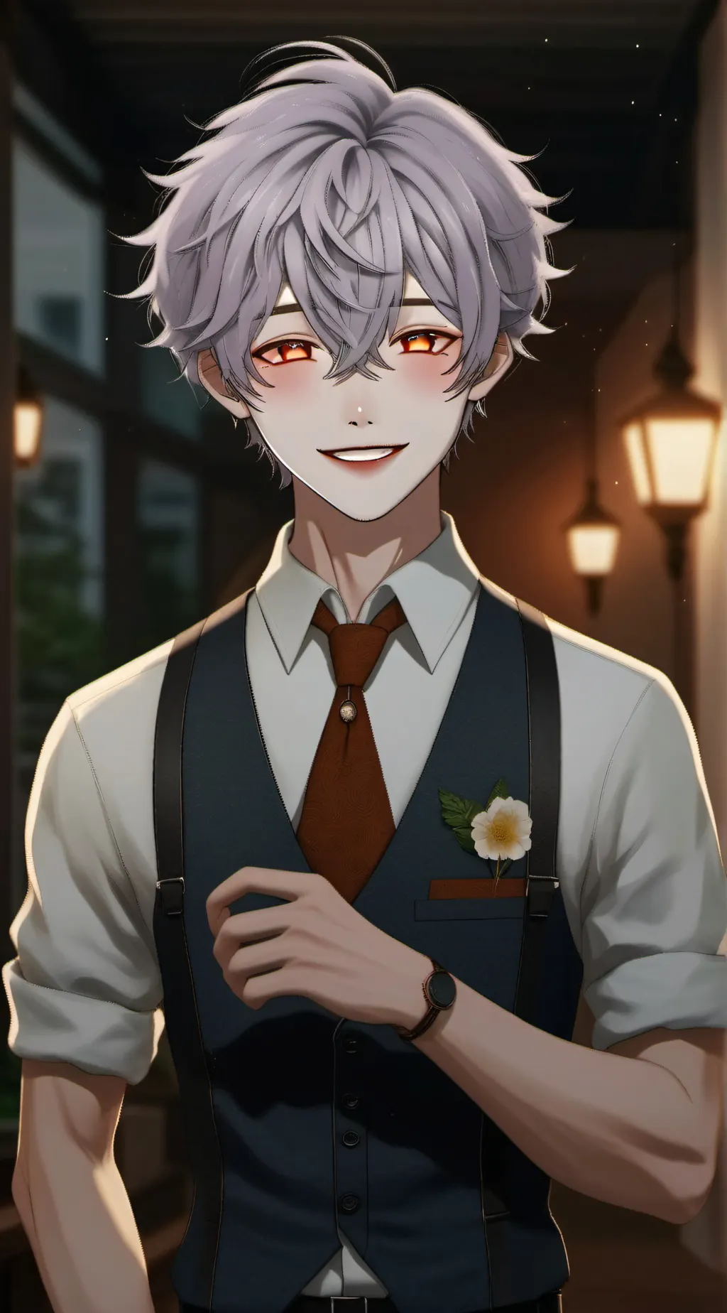 ai character: David background