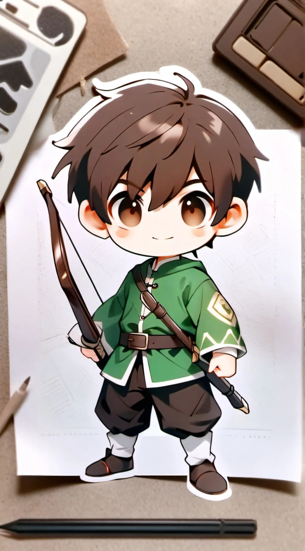 ai character: Forrest background