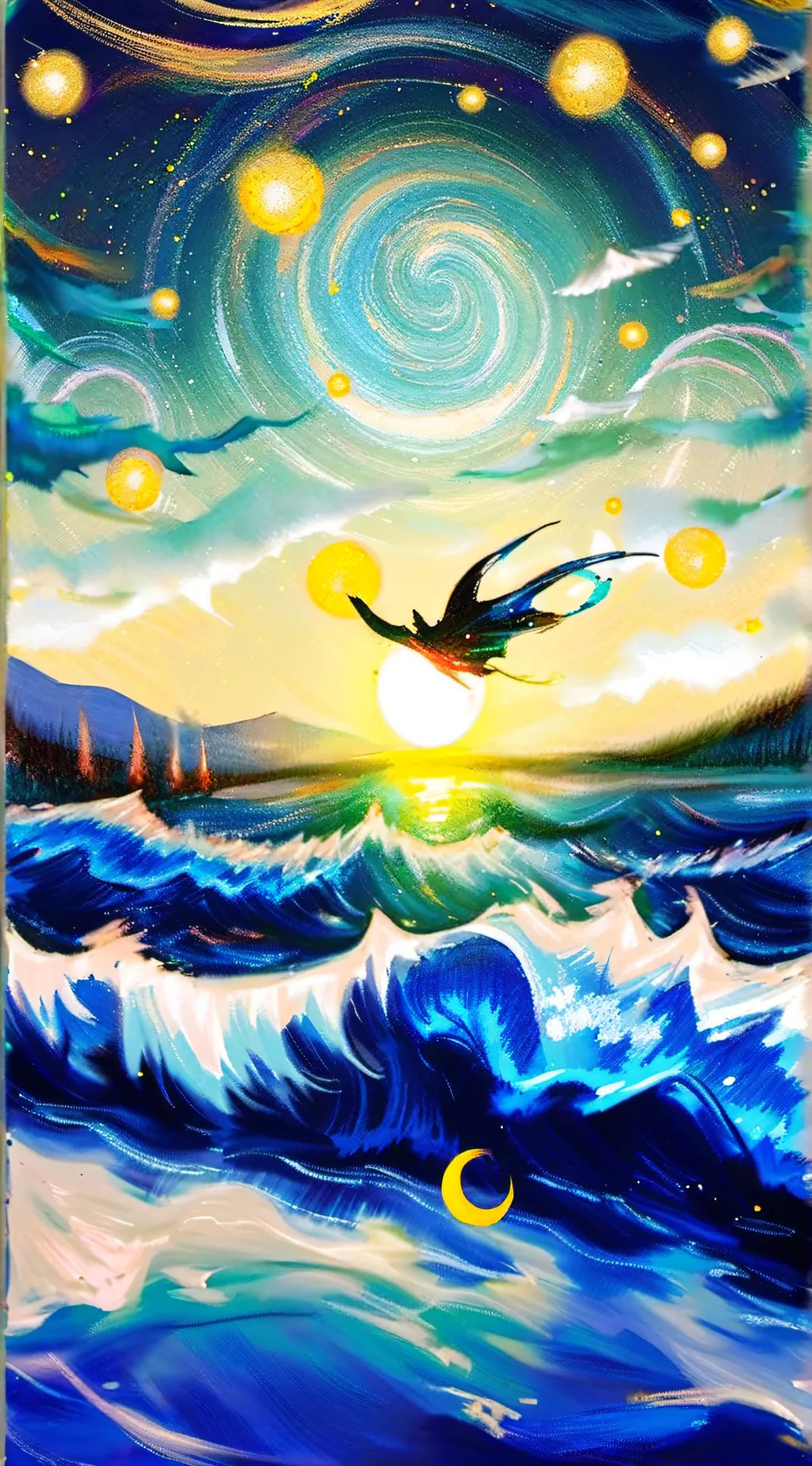 ai character: Gojo VS Sukuna background