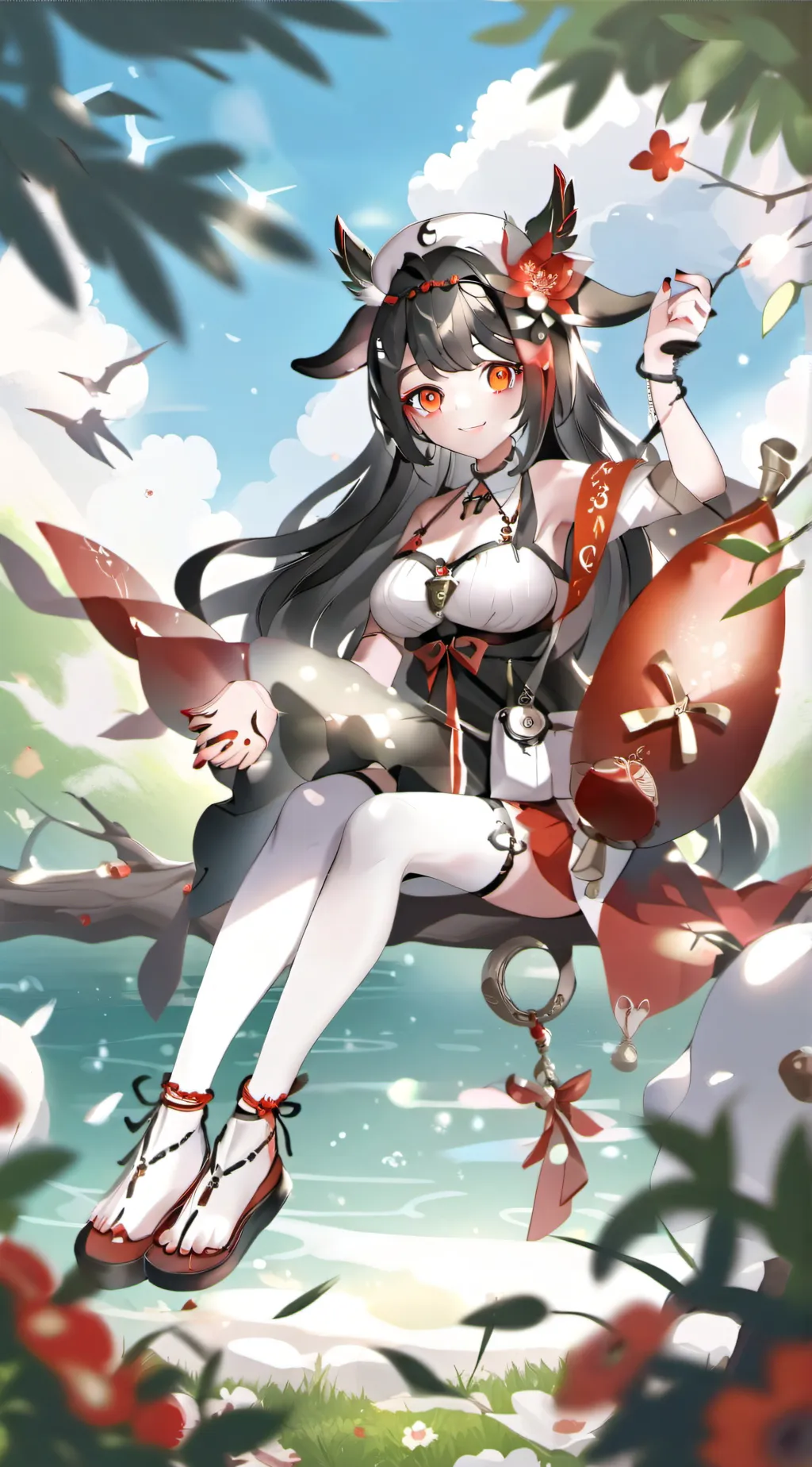 ai character: nueva estudiante❤️ background