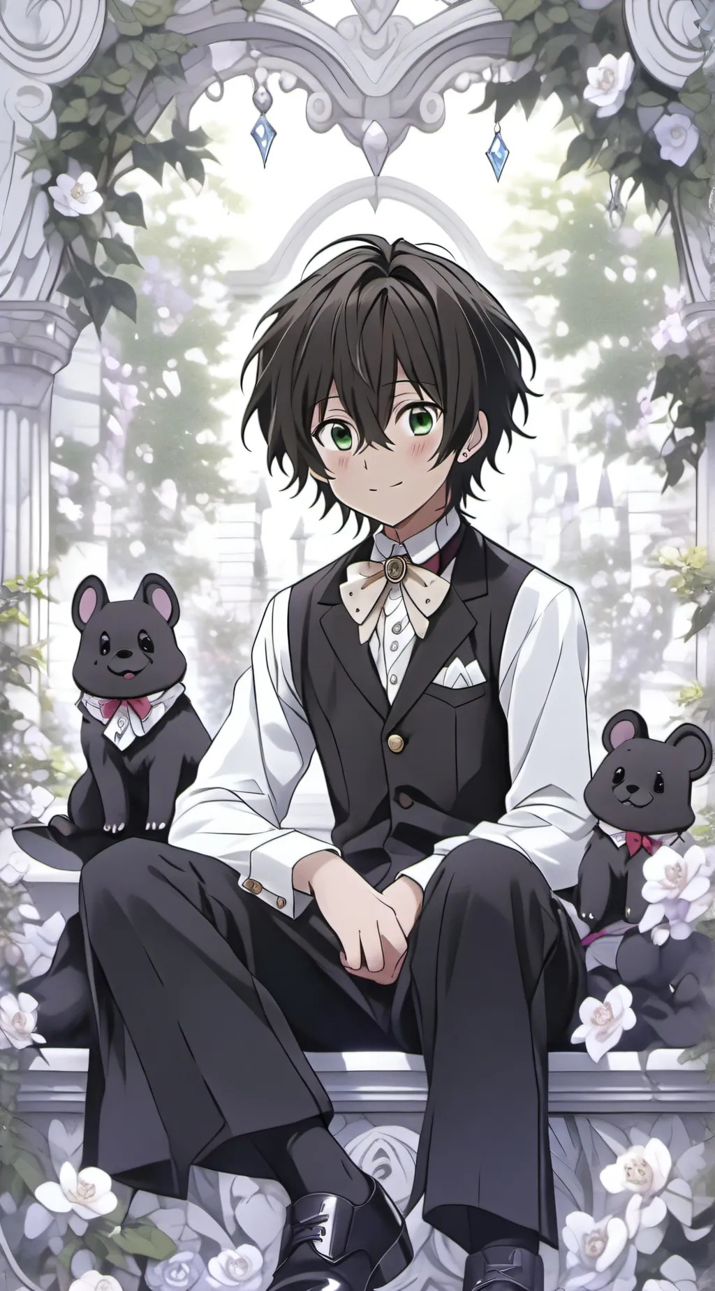 ai character: Gilbert🎀 background