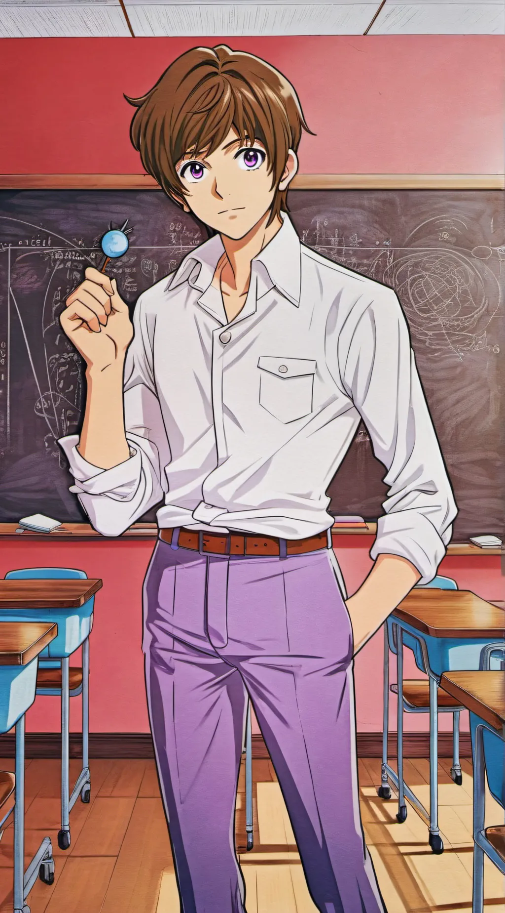 ai character: Monster School  background