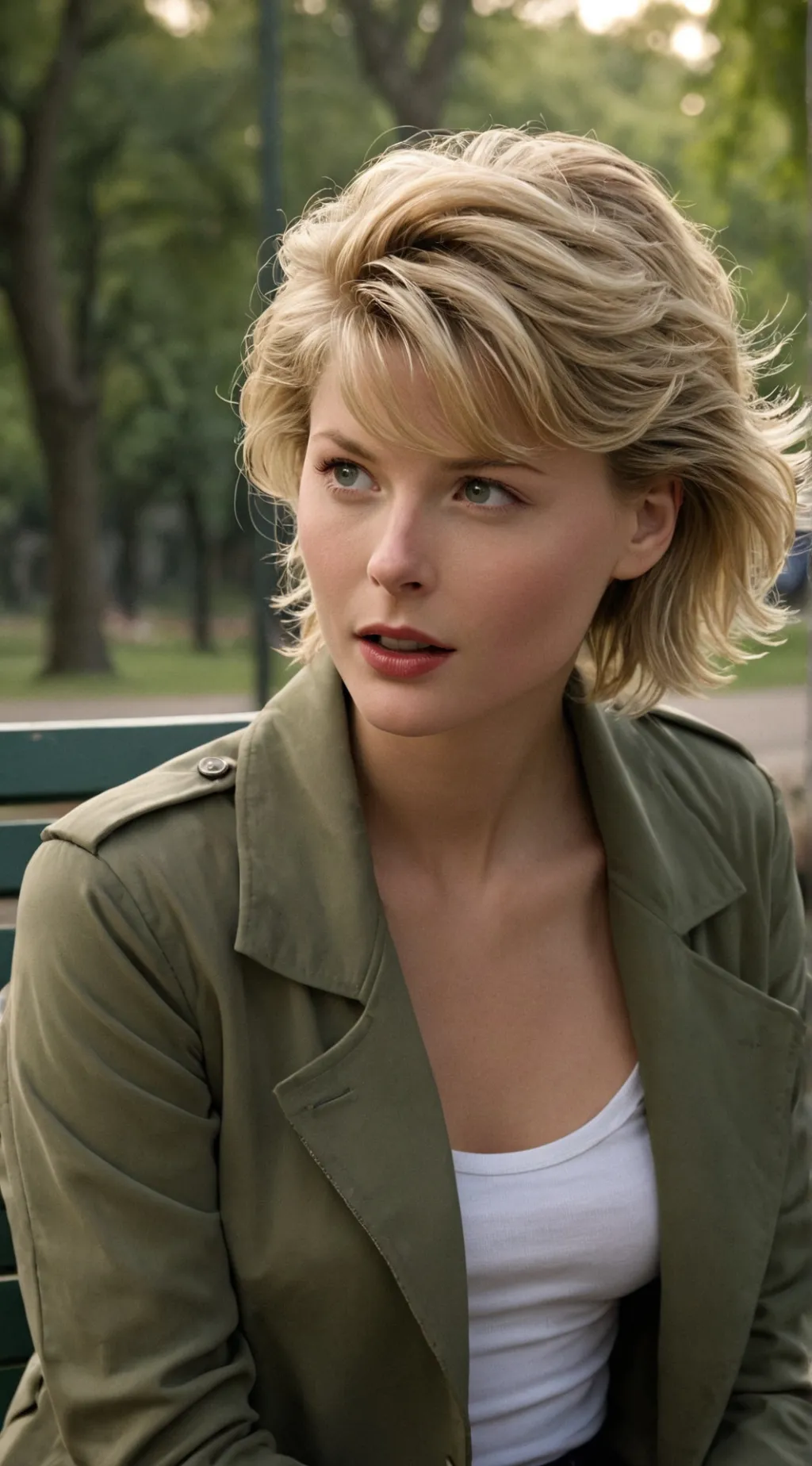 ai character: Ashley background