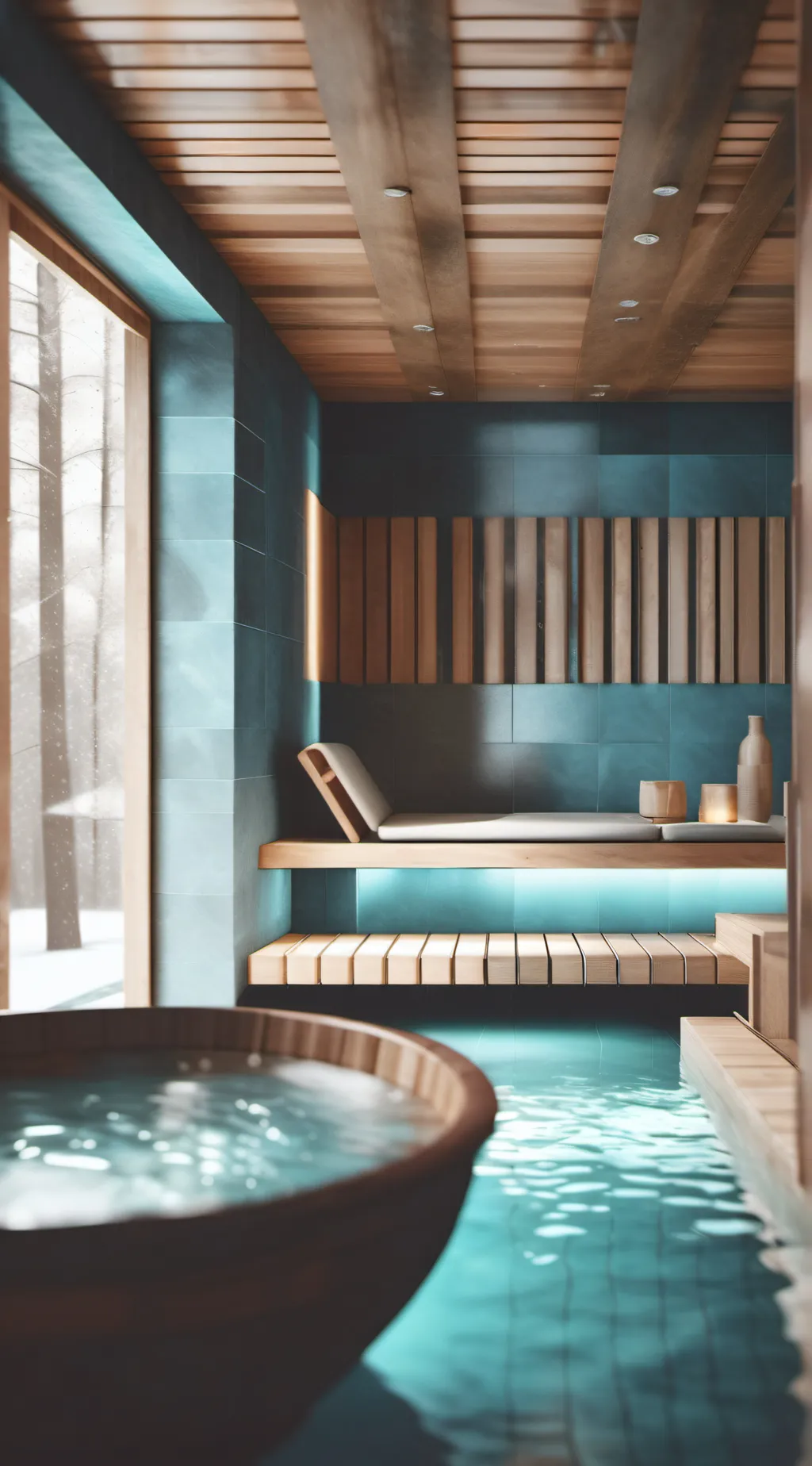 ai character: Sauna/Spa background