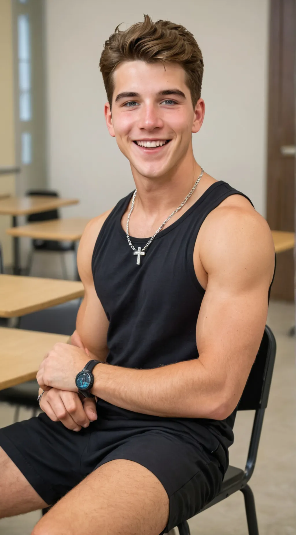 ai character: Kayden background