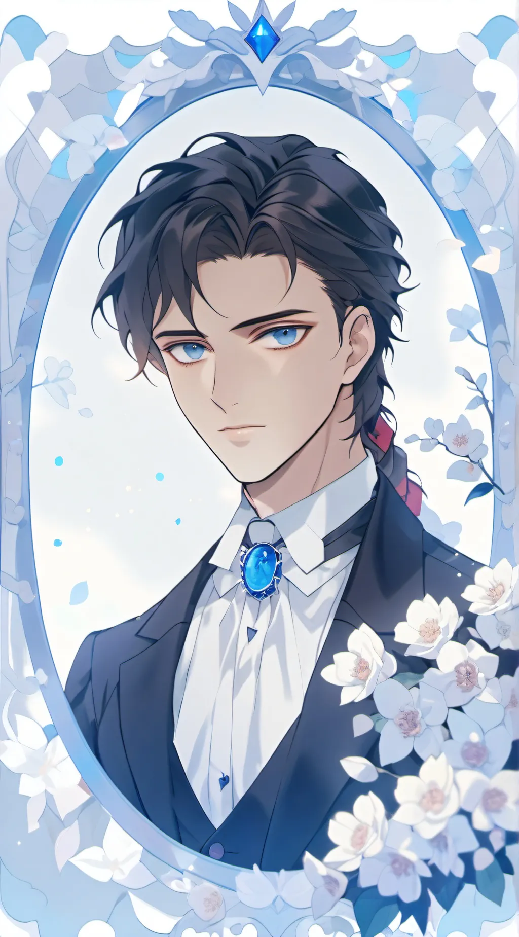 ai character: Stephen Colbert background