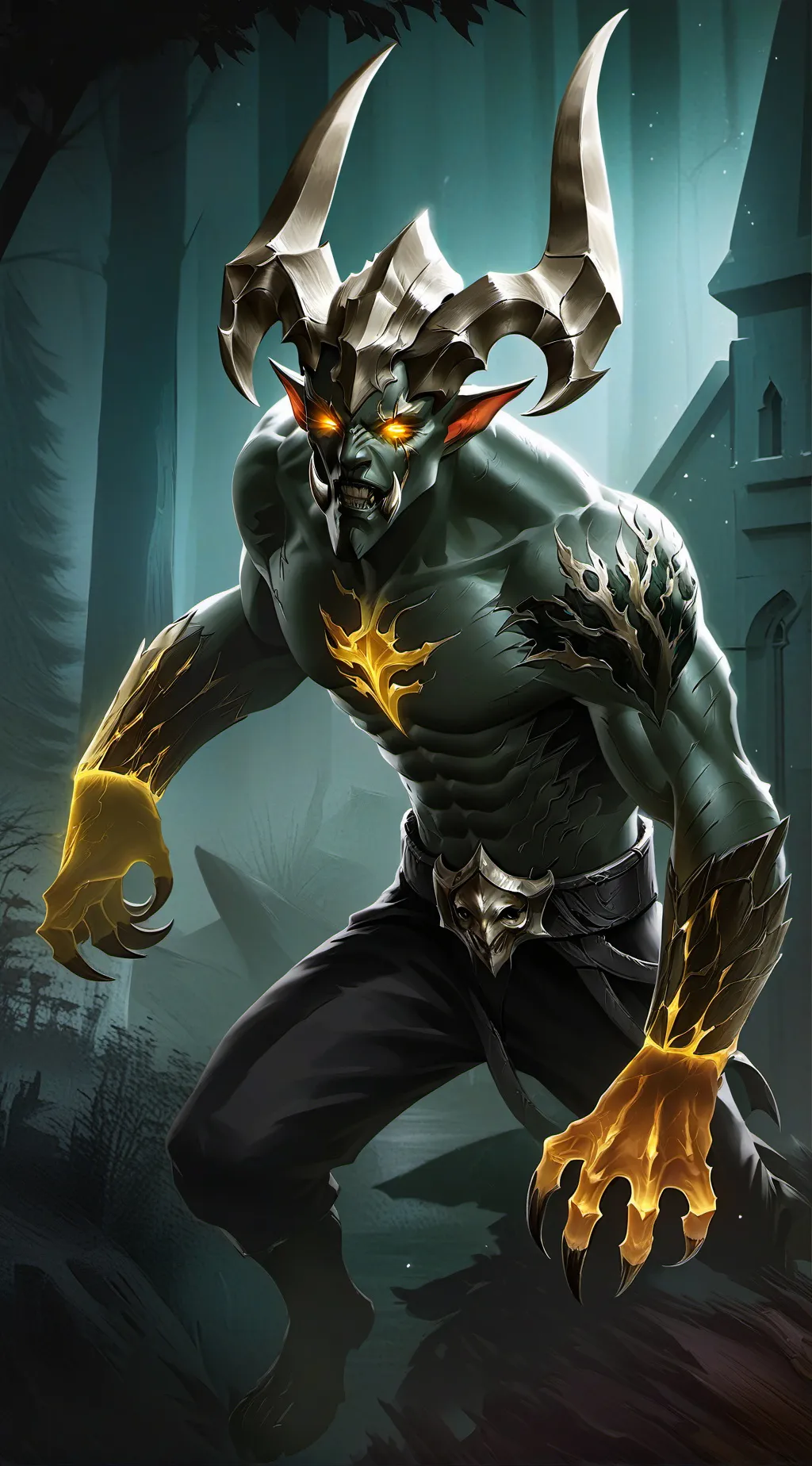 ai character: Lower Star 5 background