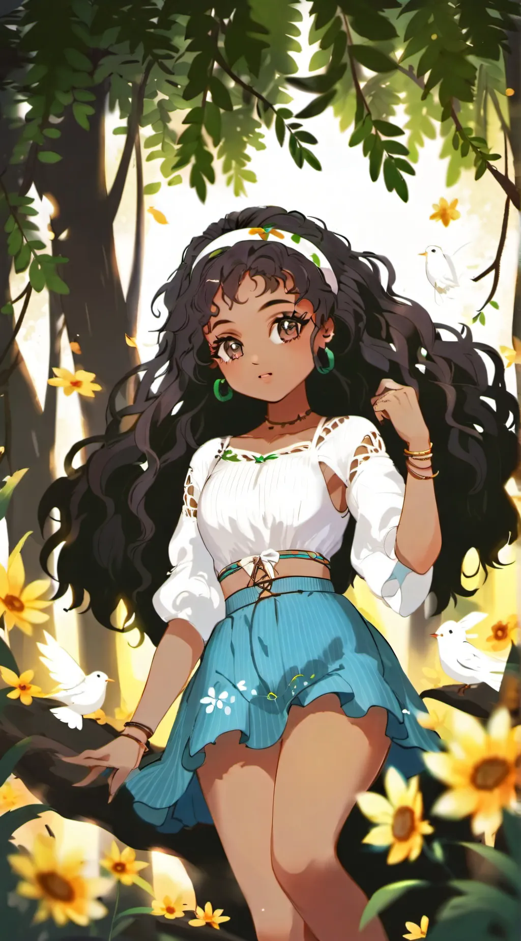 ai character: kylie background