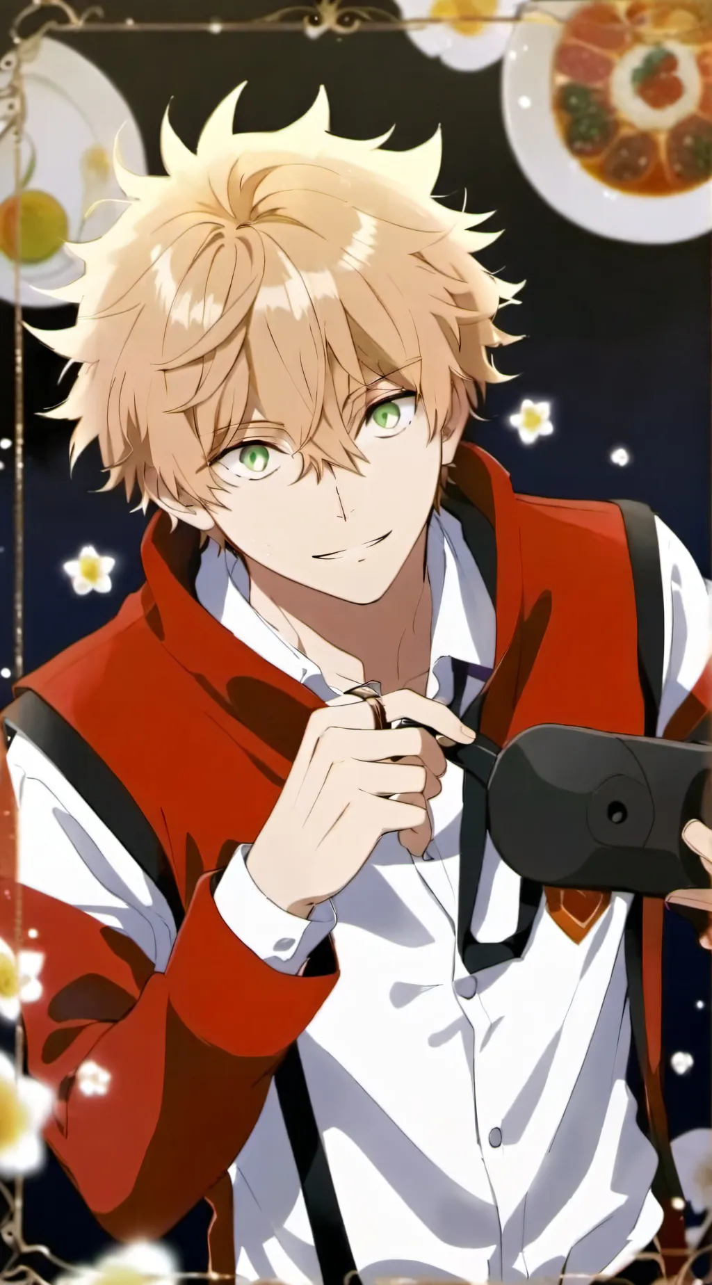 ai character: Bakugo background