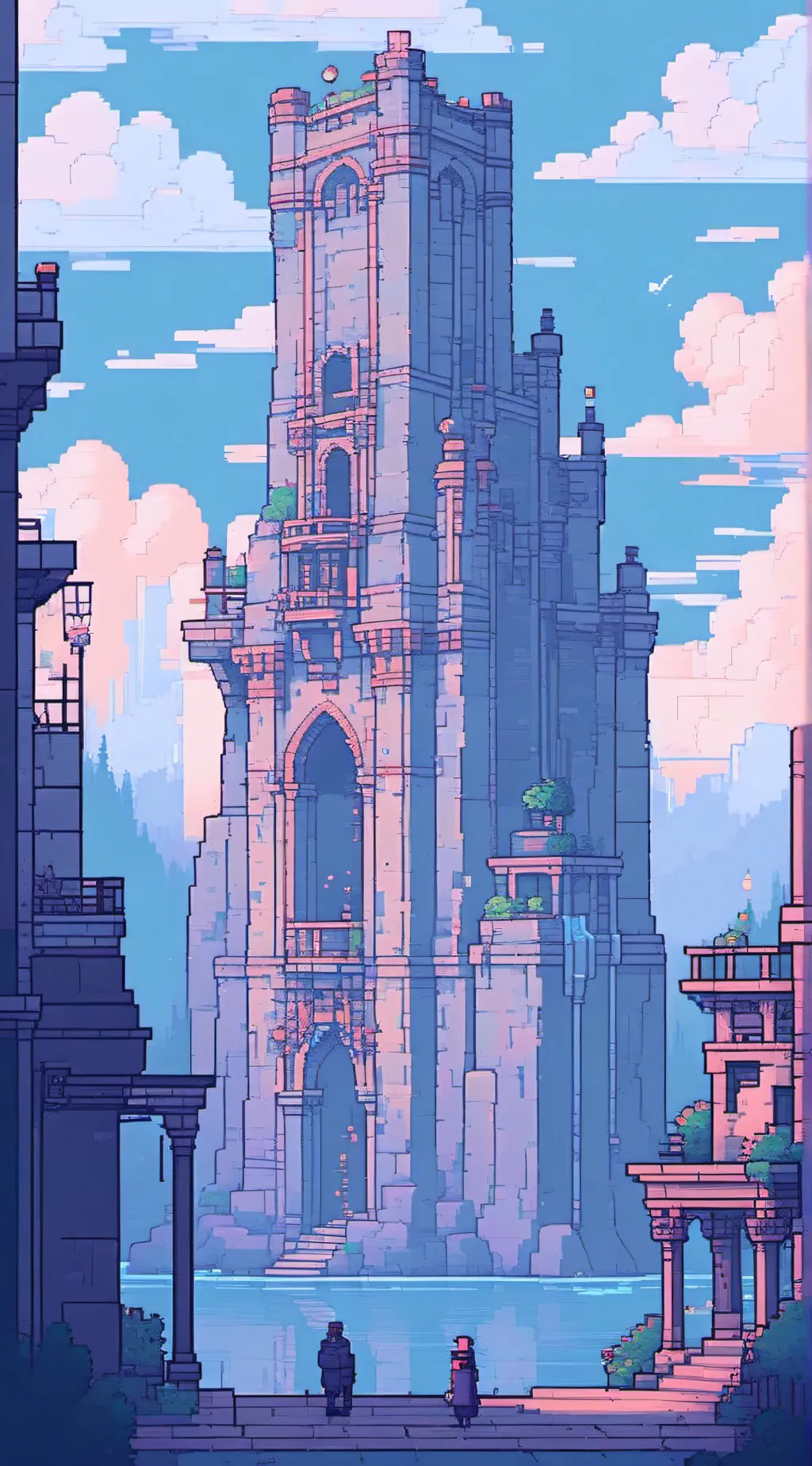 ai character: Pillow x fanny background