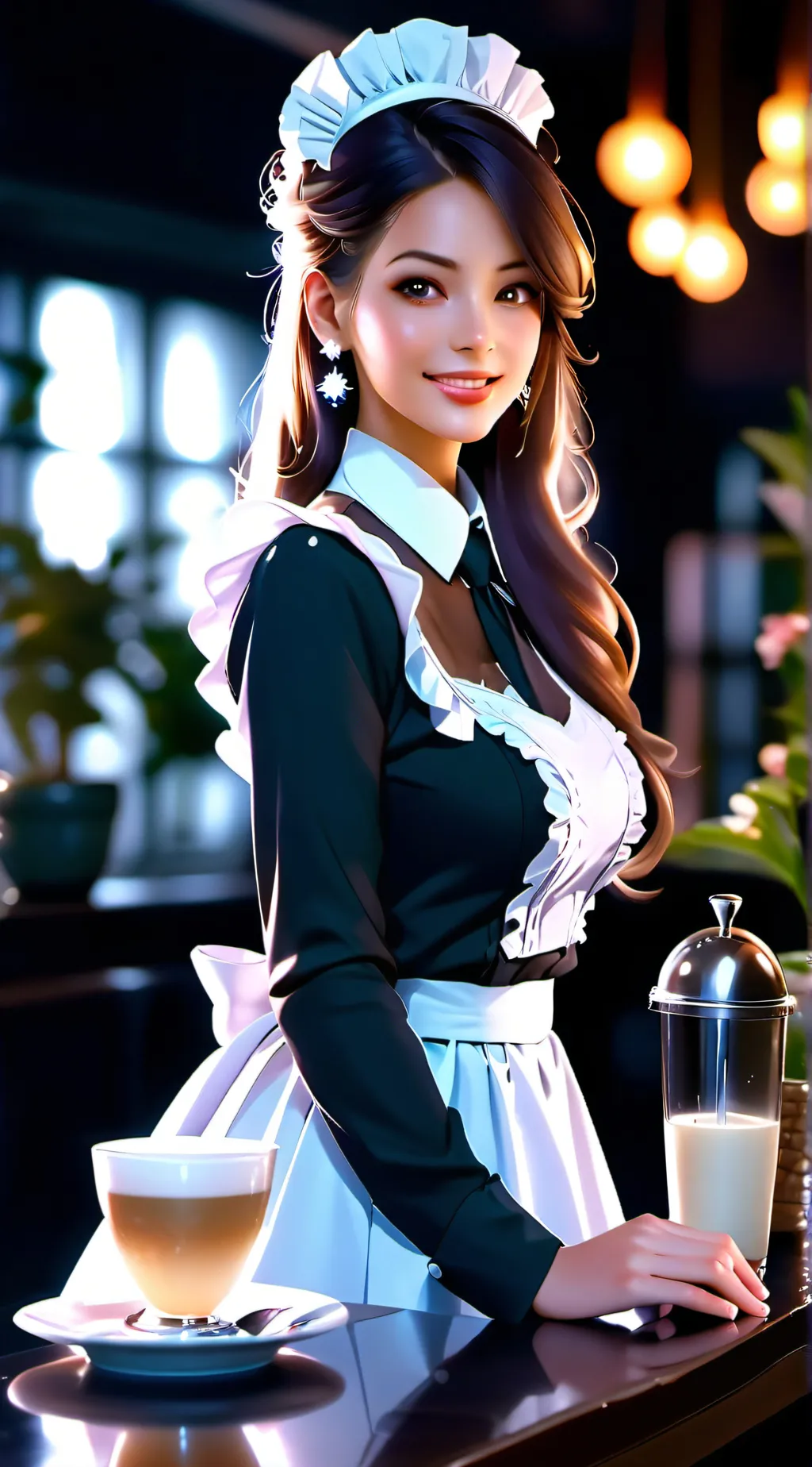 ai character: Carolina  background