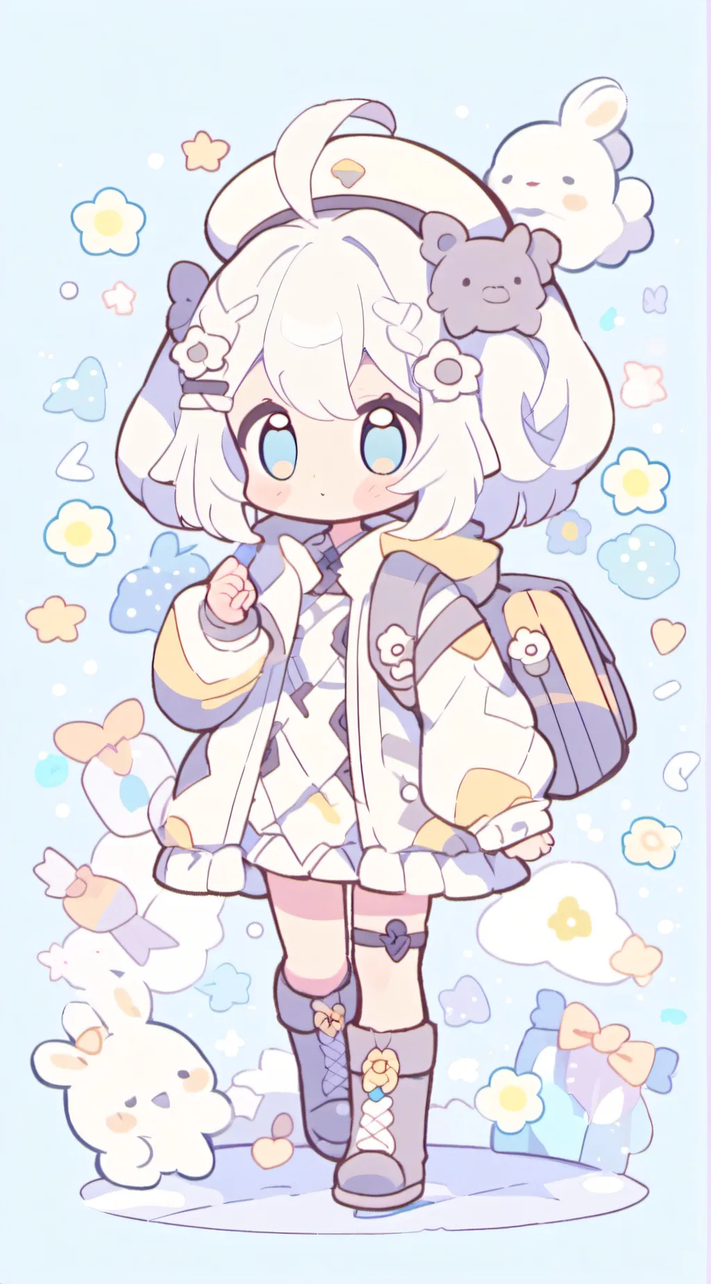 ai character: 凹凸学院 background