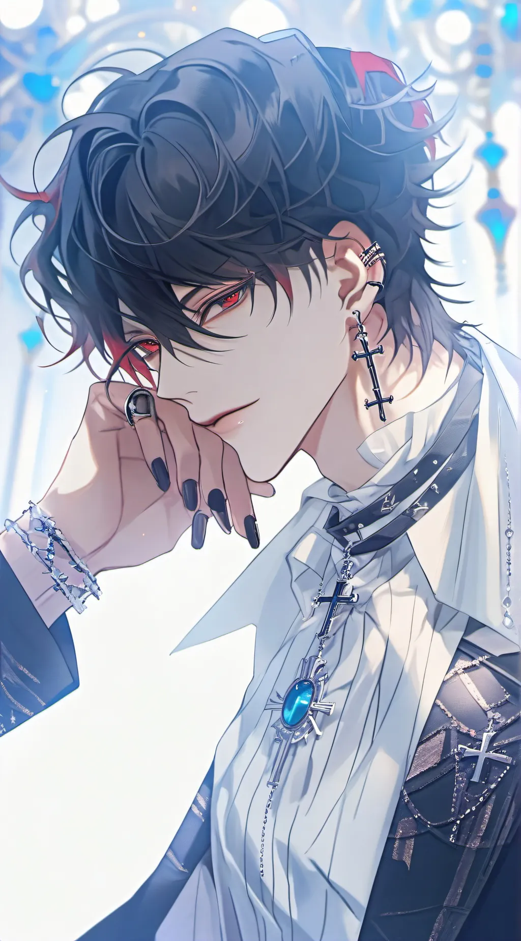 ai character: Vincent  background