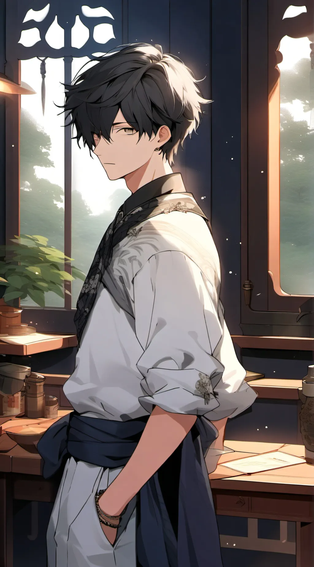 ai character: Mike background