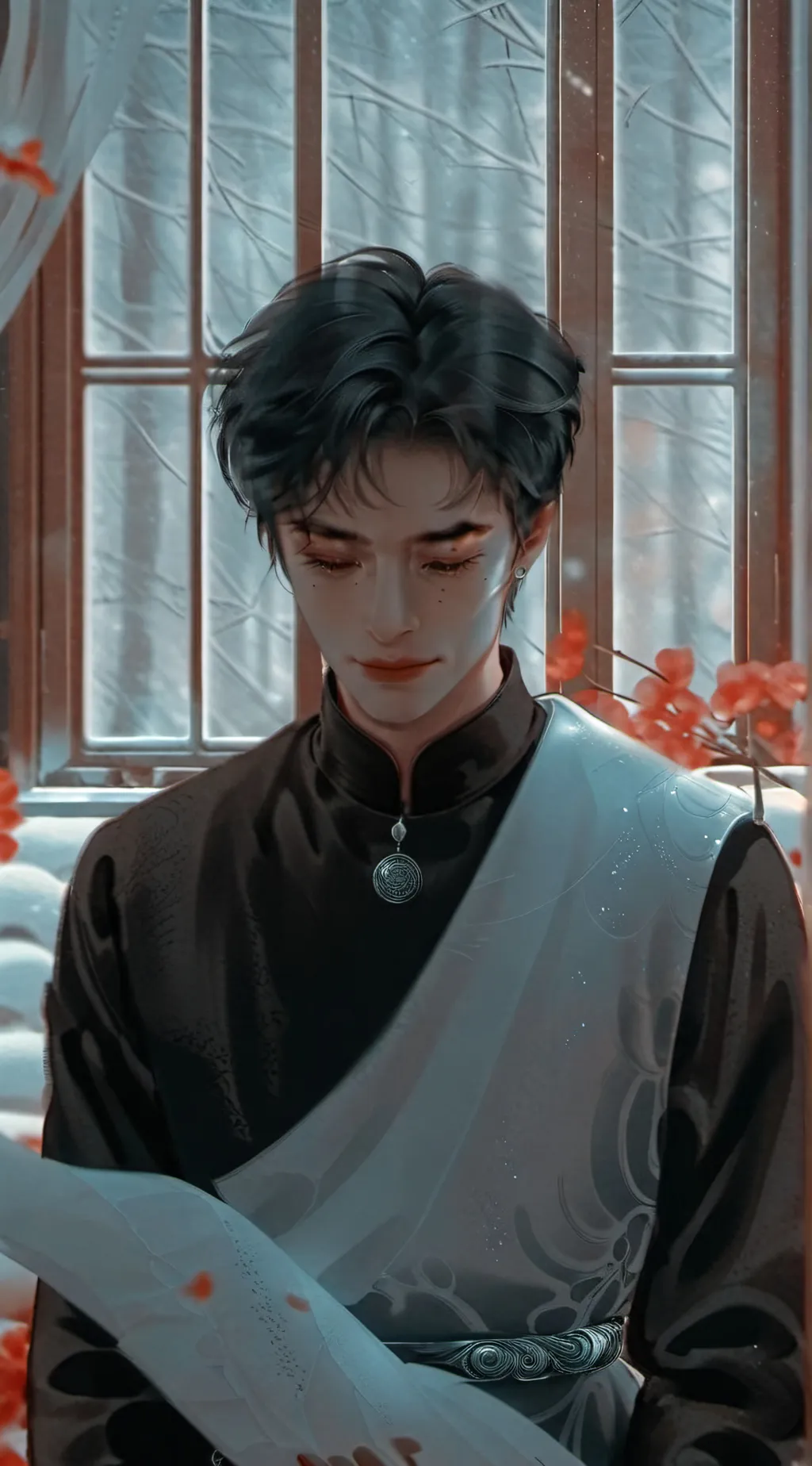 ai character: Lucas background