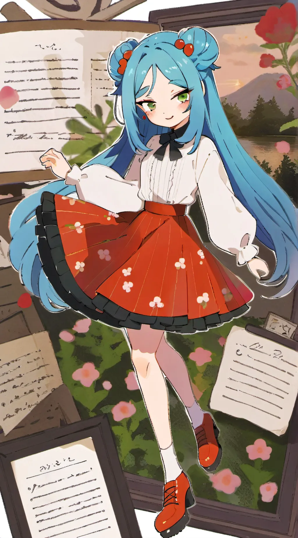 ai character: skz background