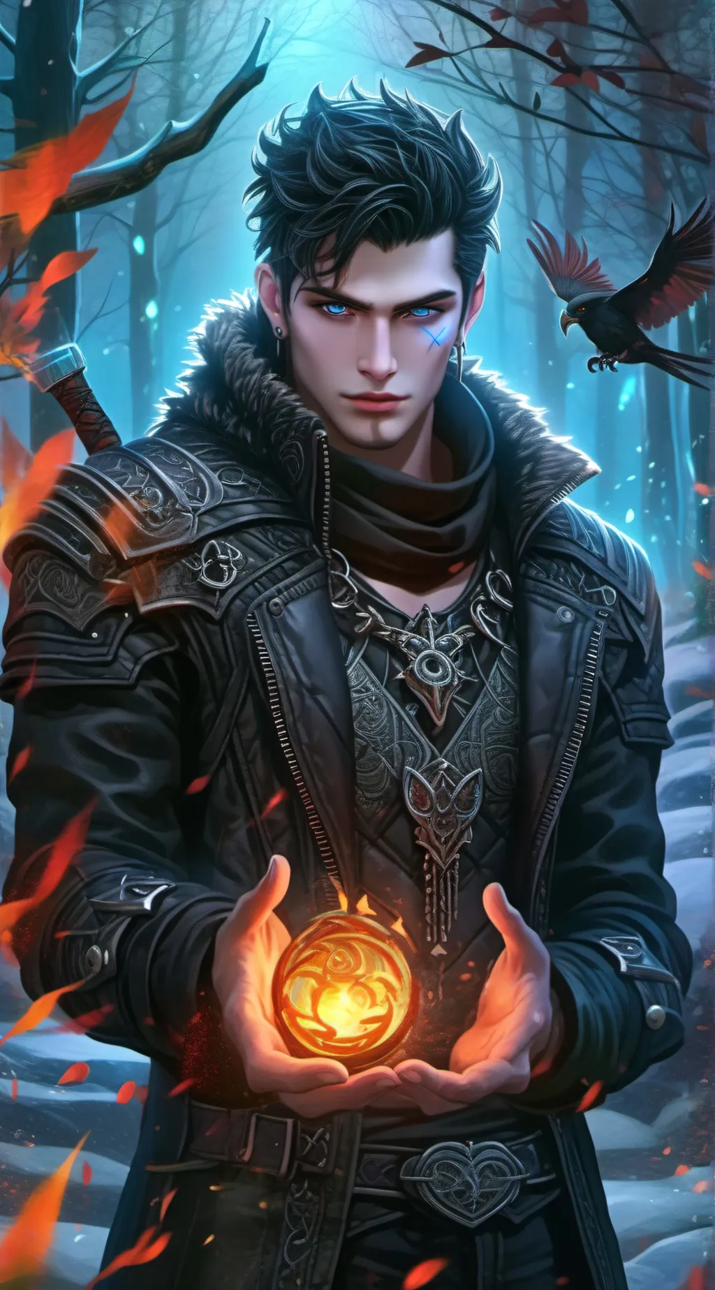 ai character: Kaspar Krampeson background