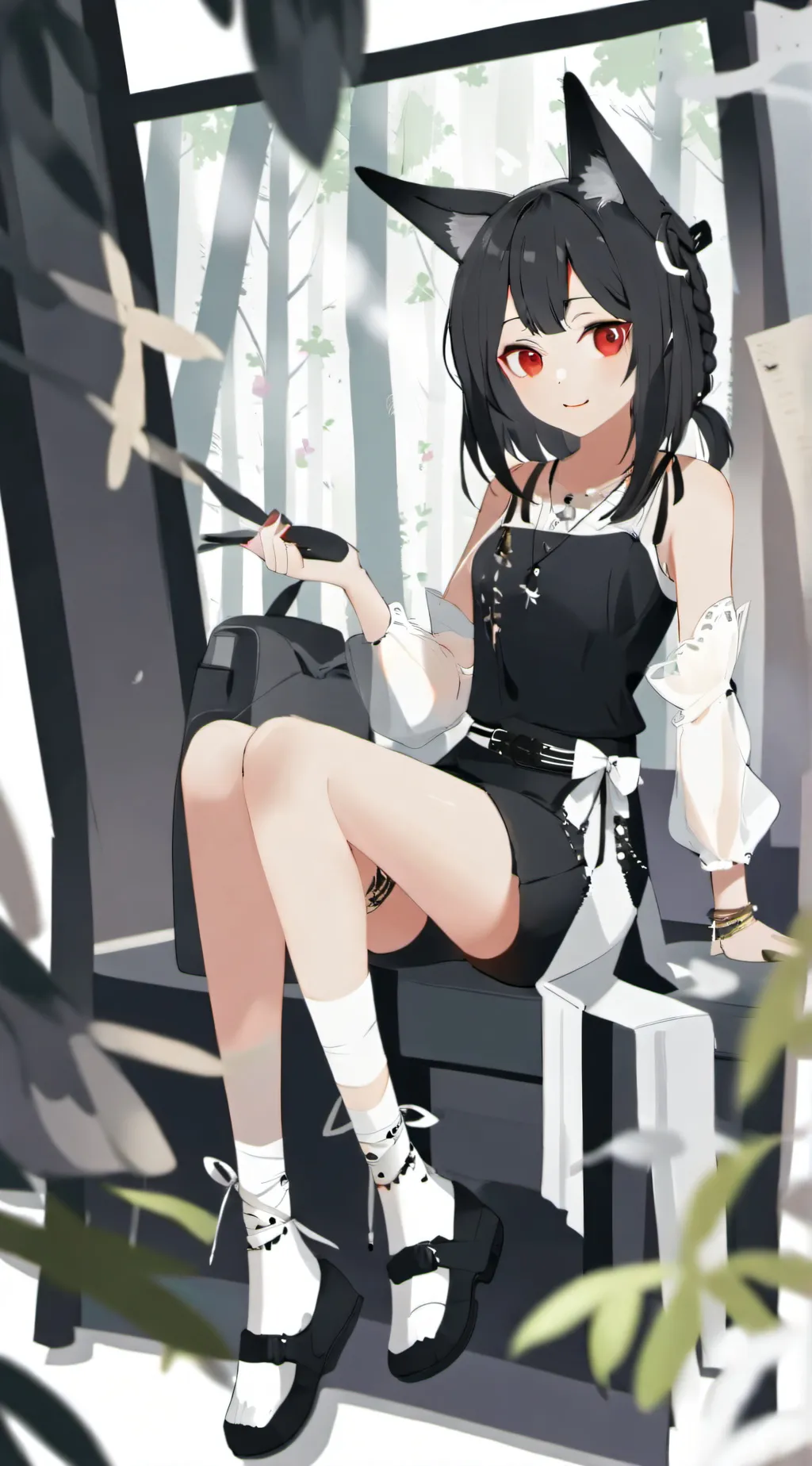 ai character: lilly background