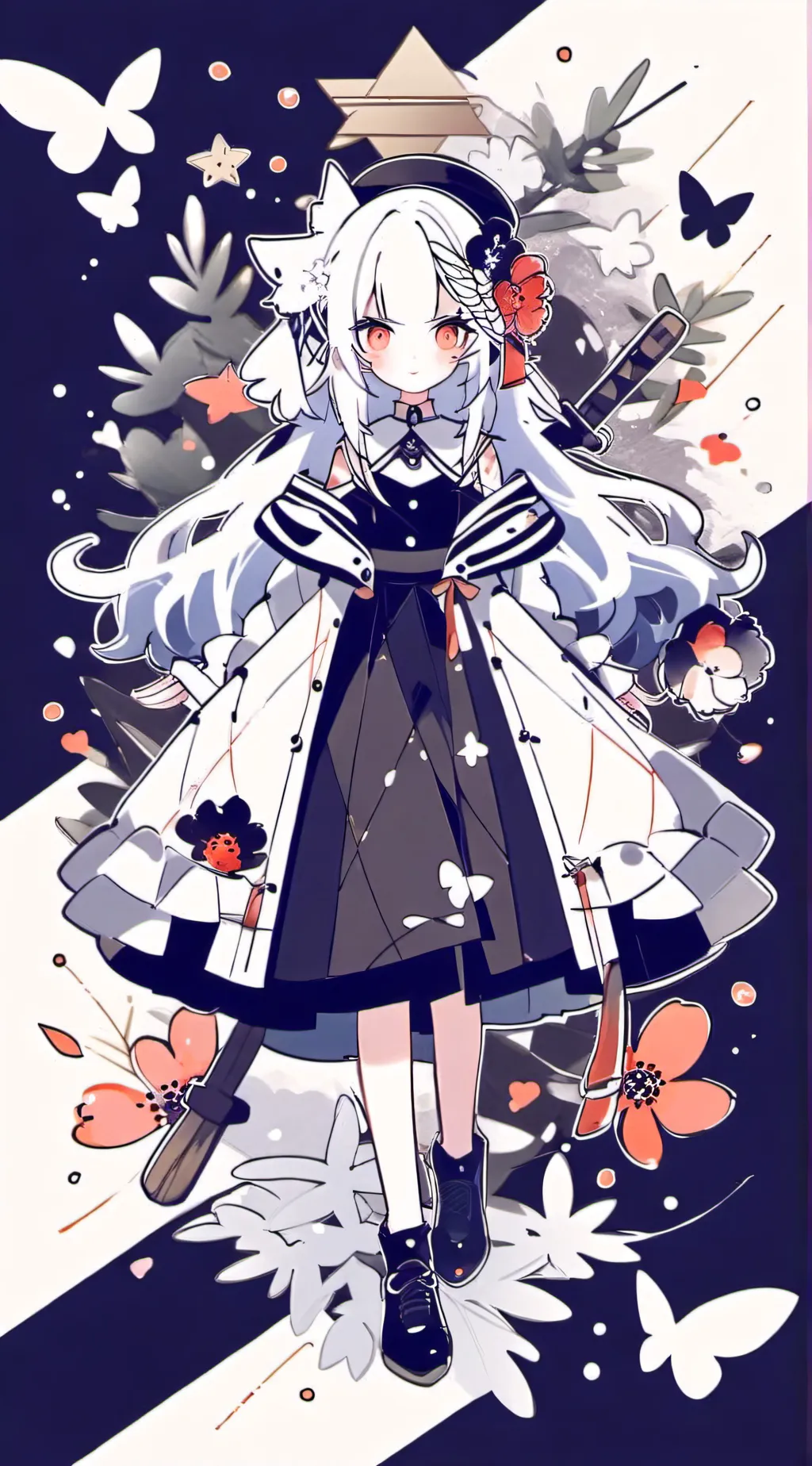 ai character: Ds death background