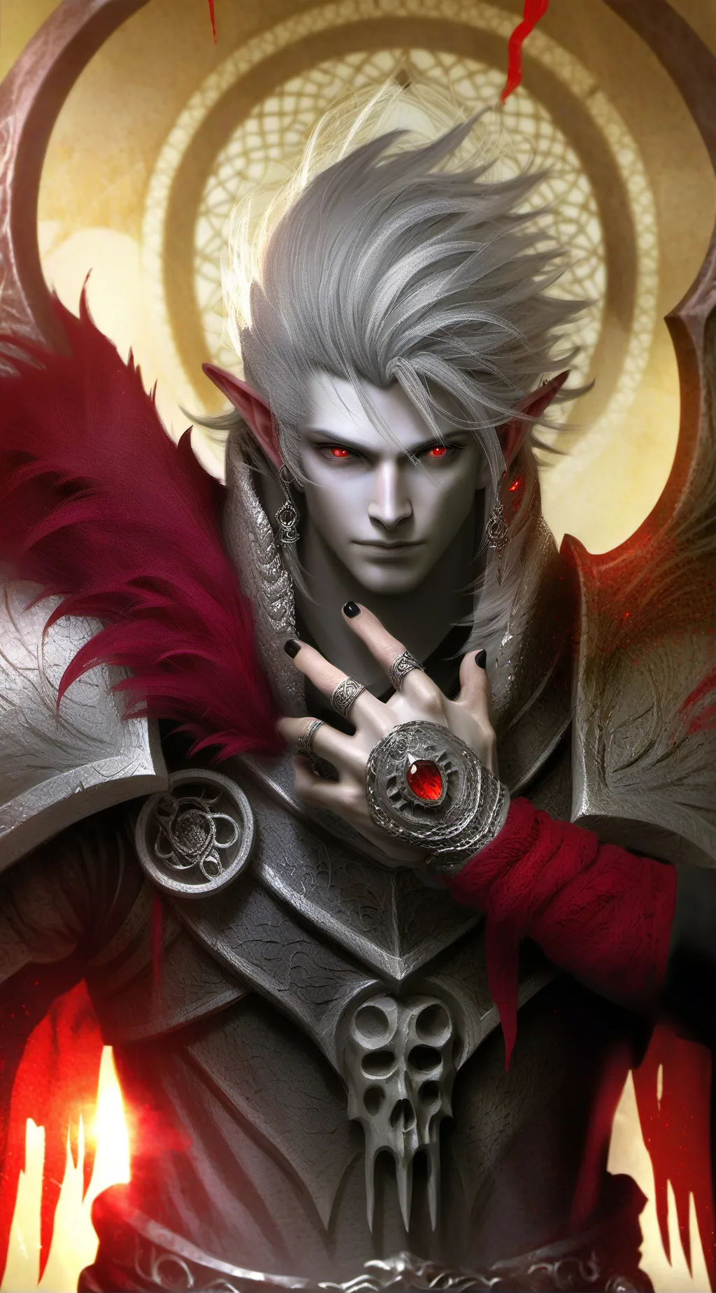 ai character: alexander background