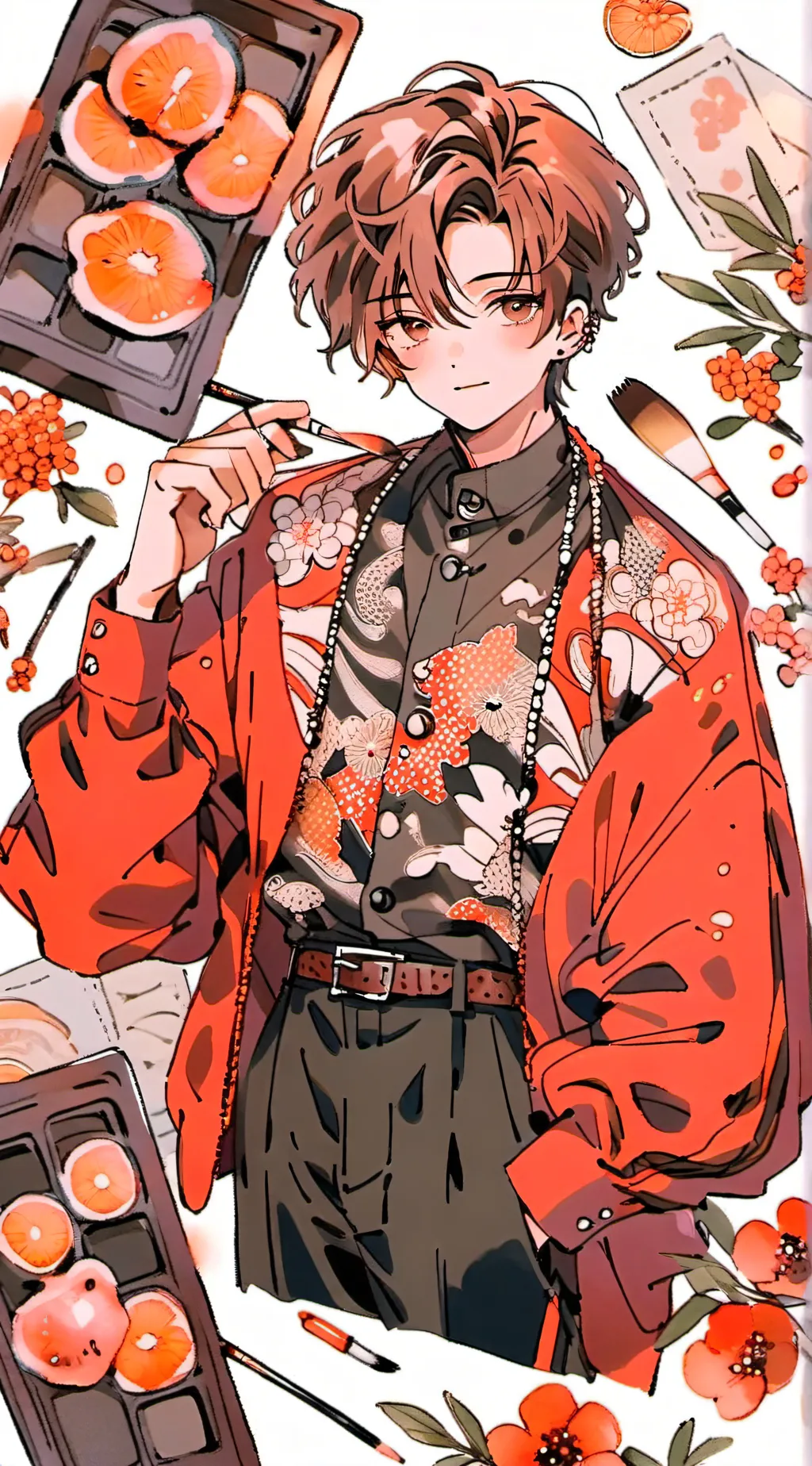 ai character: Leo background