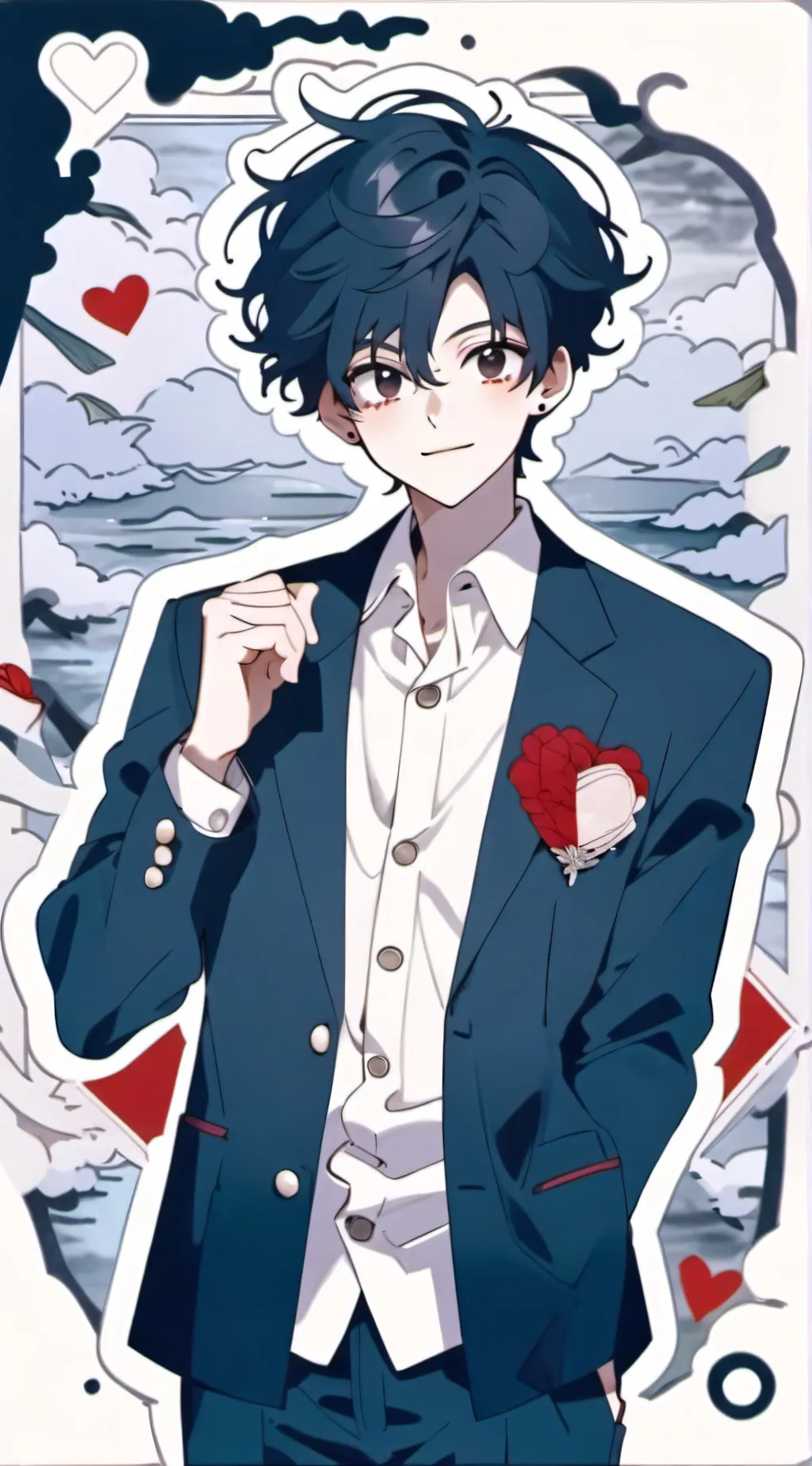 ai character: David  background