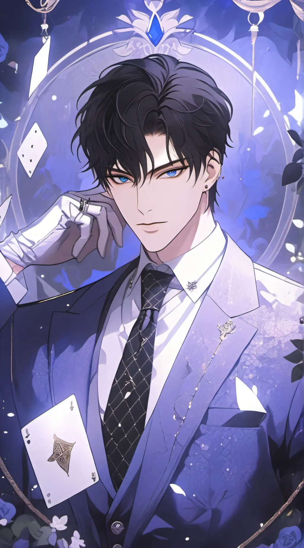 ai character: ☠️Chari☠️ background