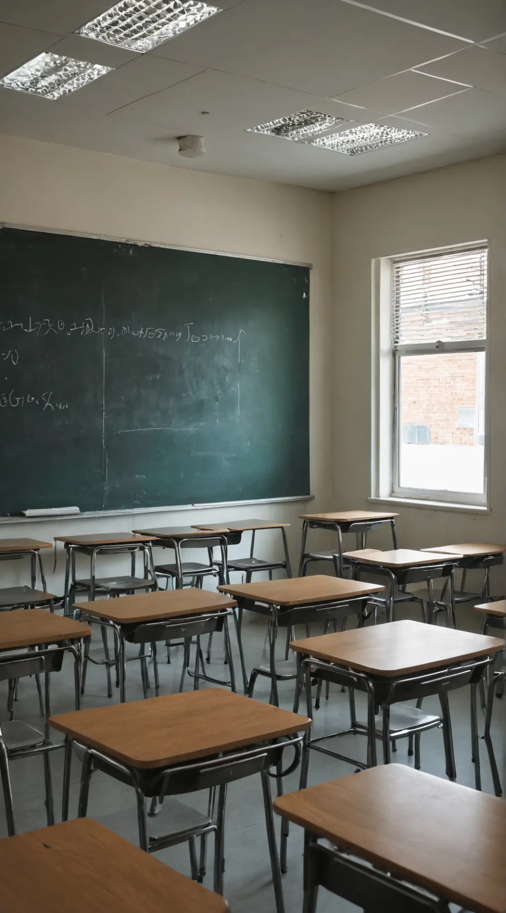 ai character: Classroom background