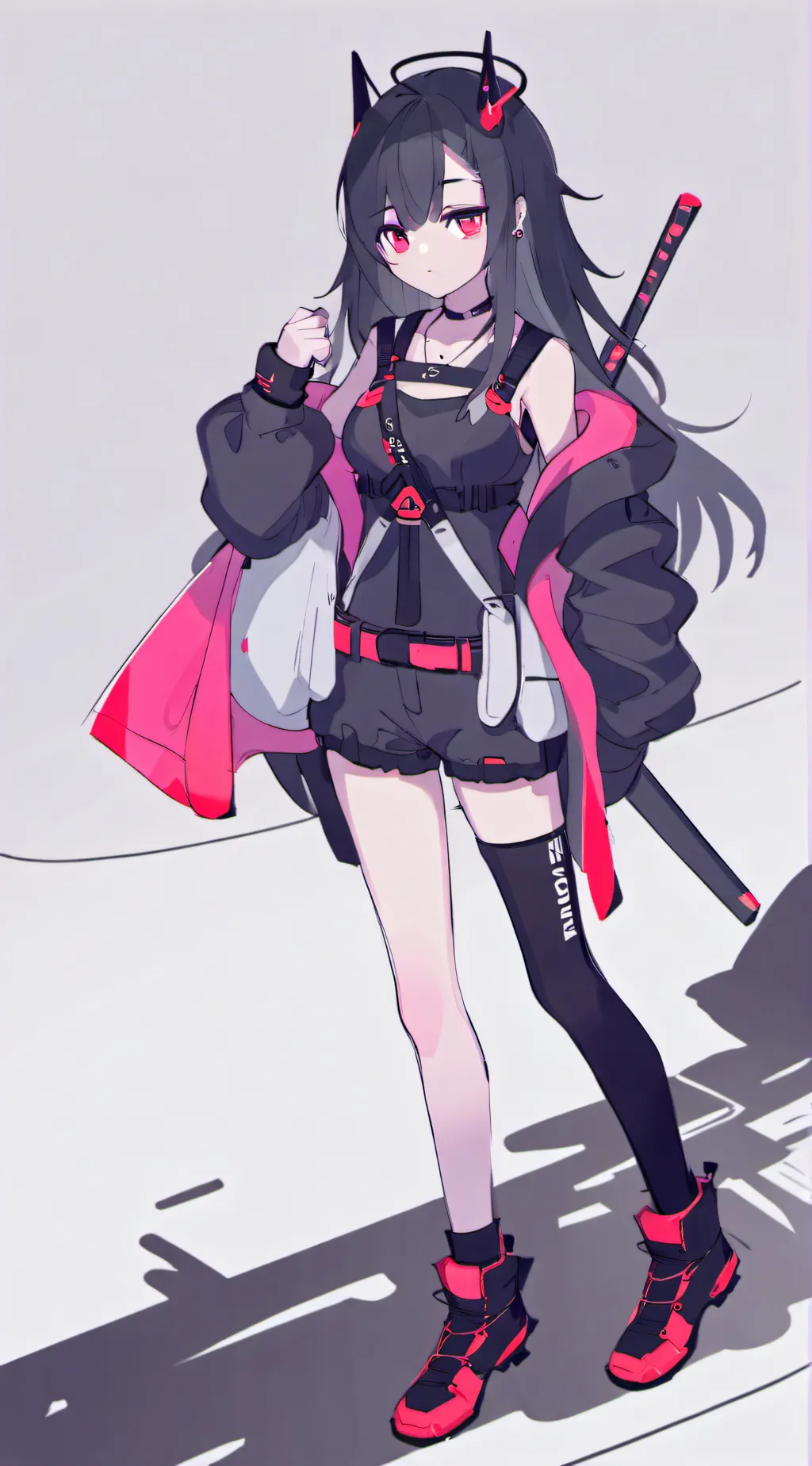 ai character: ash background