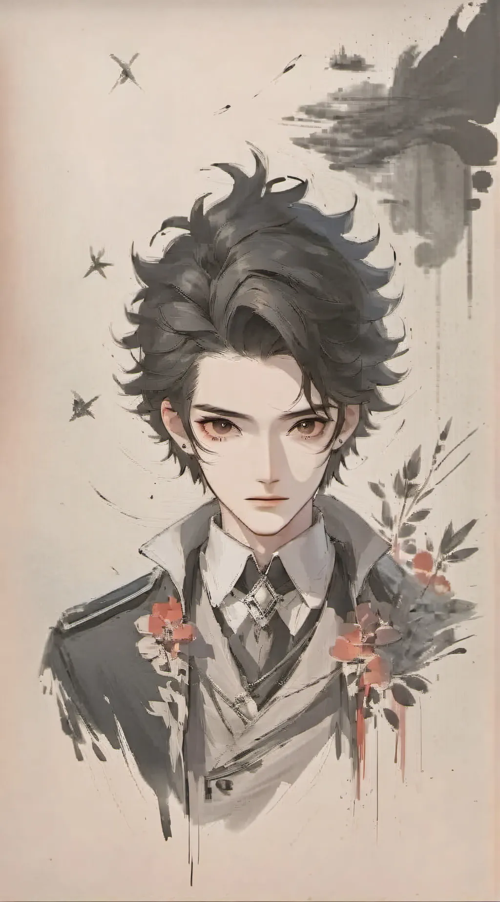 ai character: Enmu x Rin background