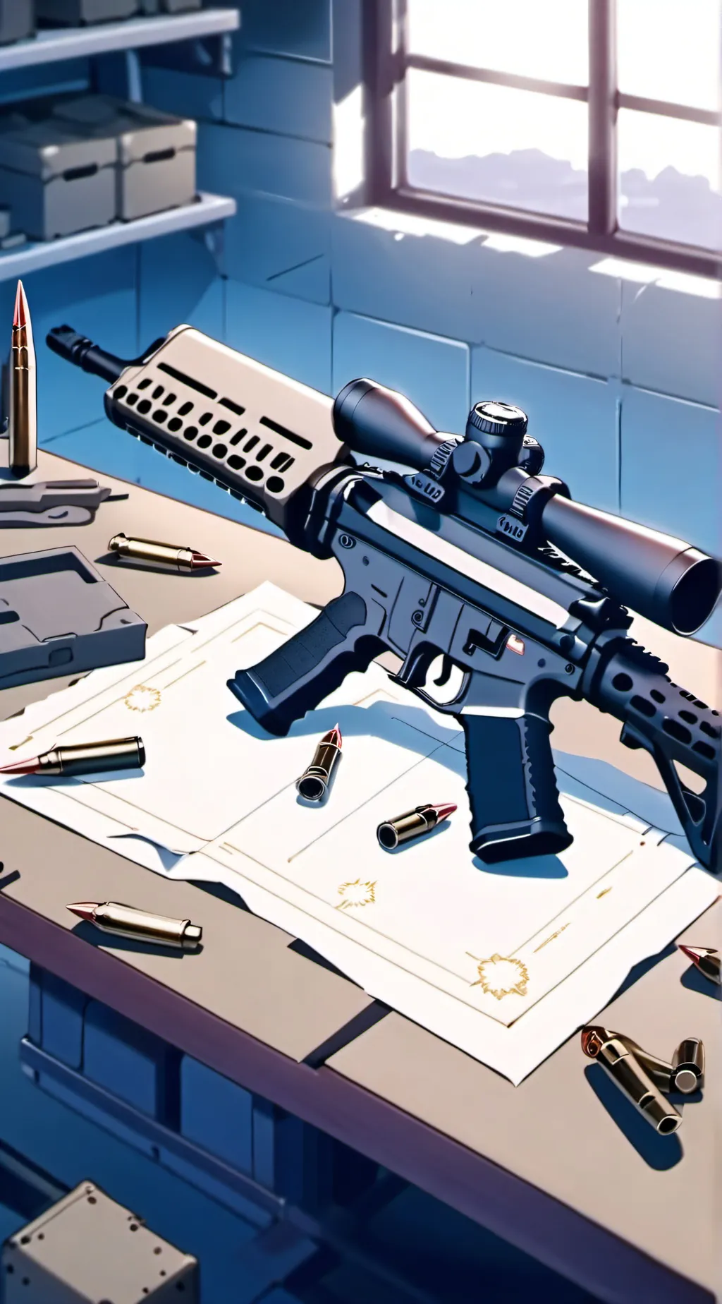 ai character: Kortac + 141 background