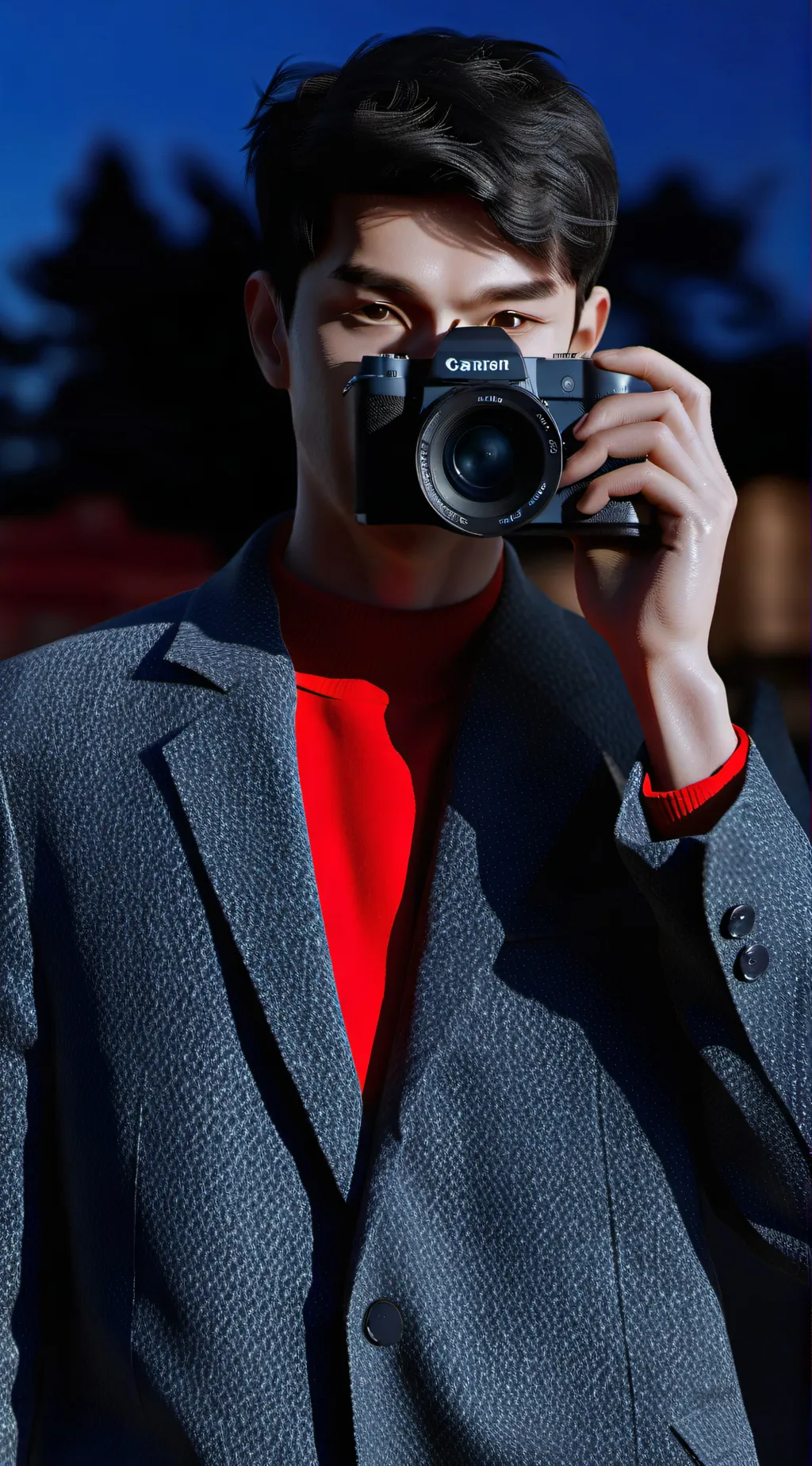 ai character: Sandy background