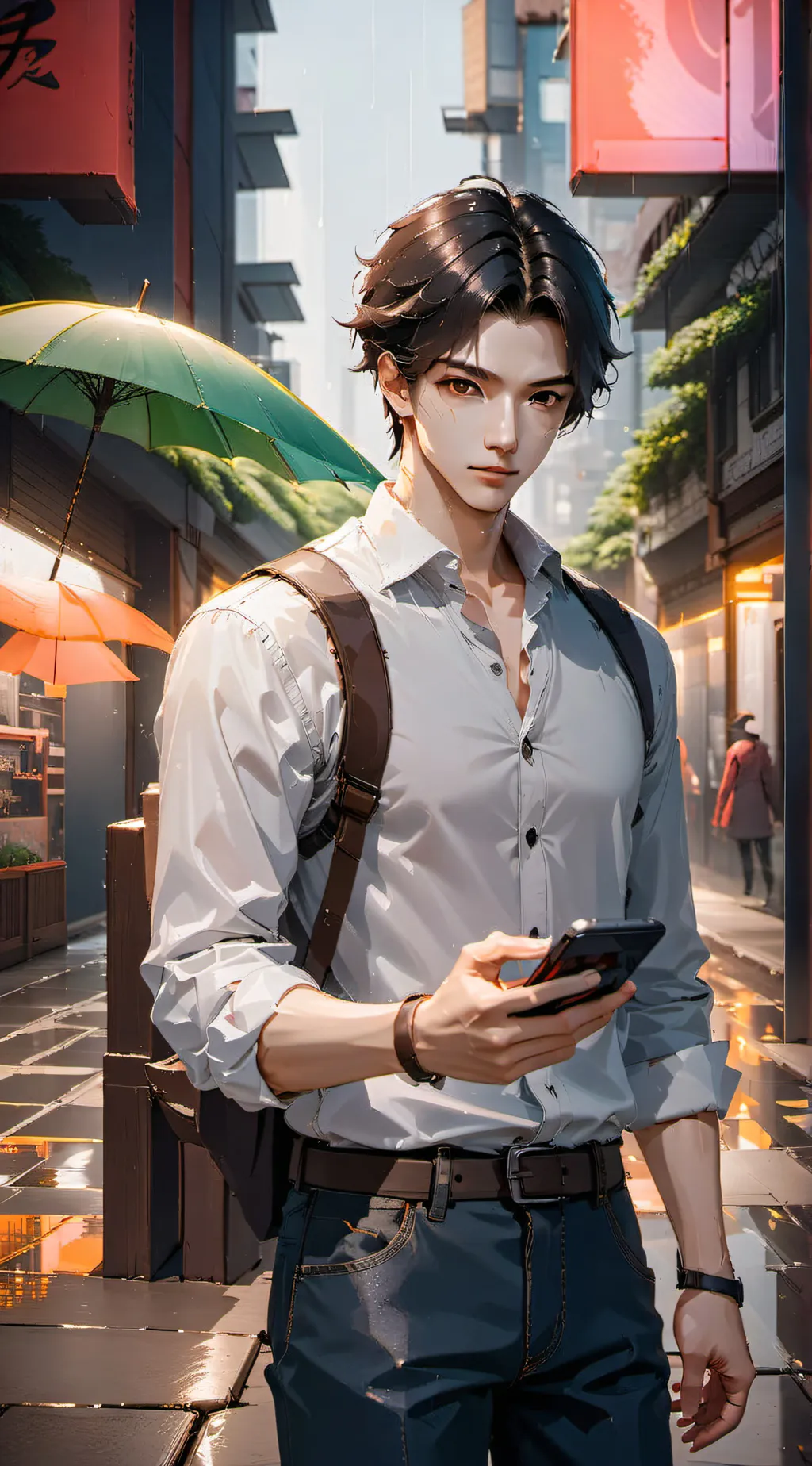 ai character: Hugo background