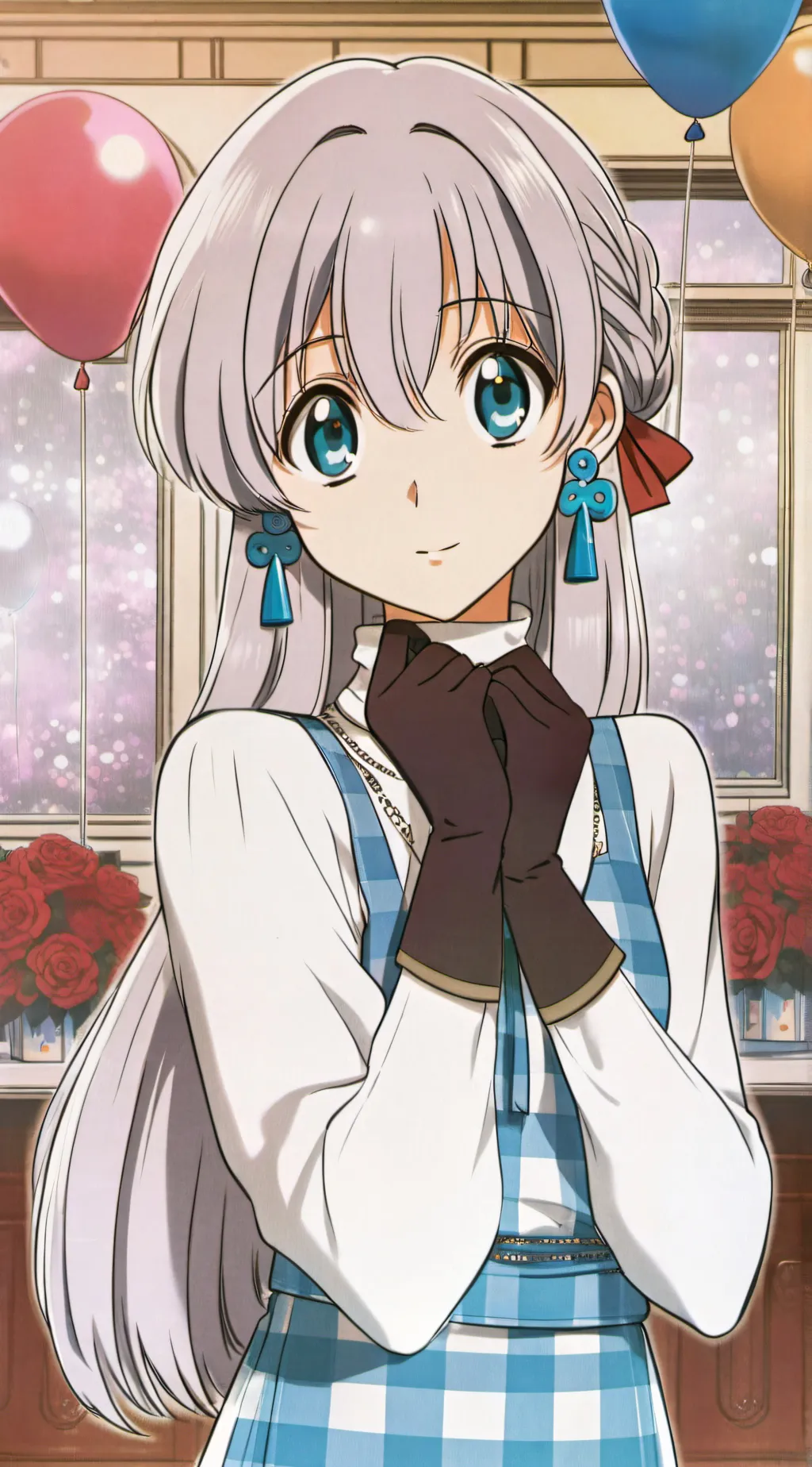 ai character: Sprunki sleepover background