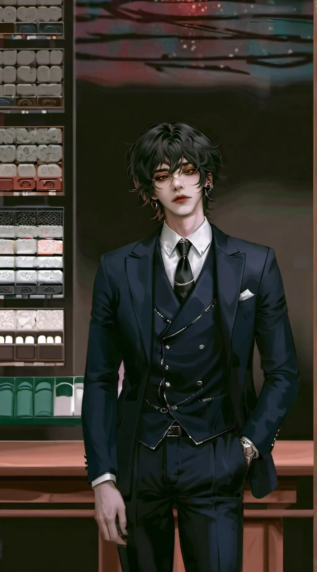 ai character: Ren background