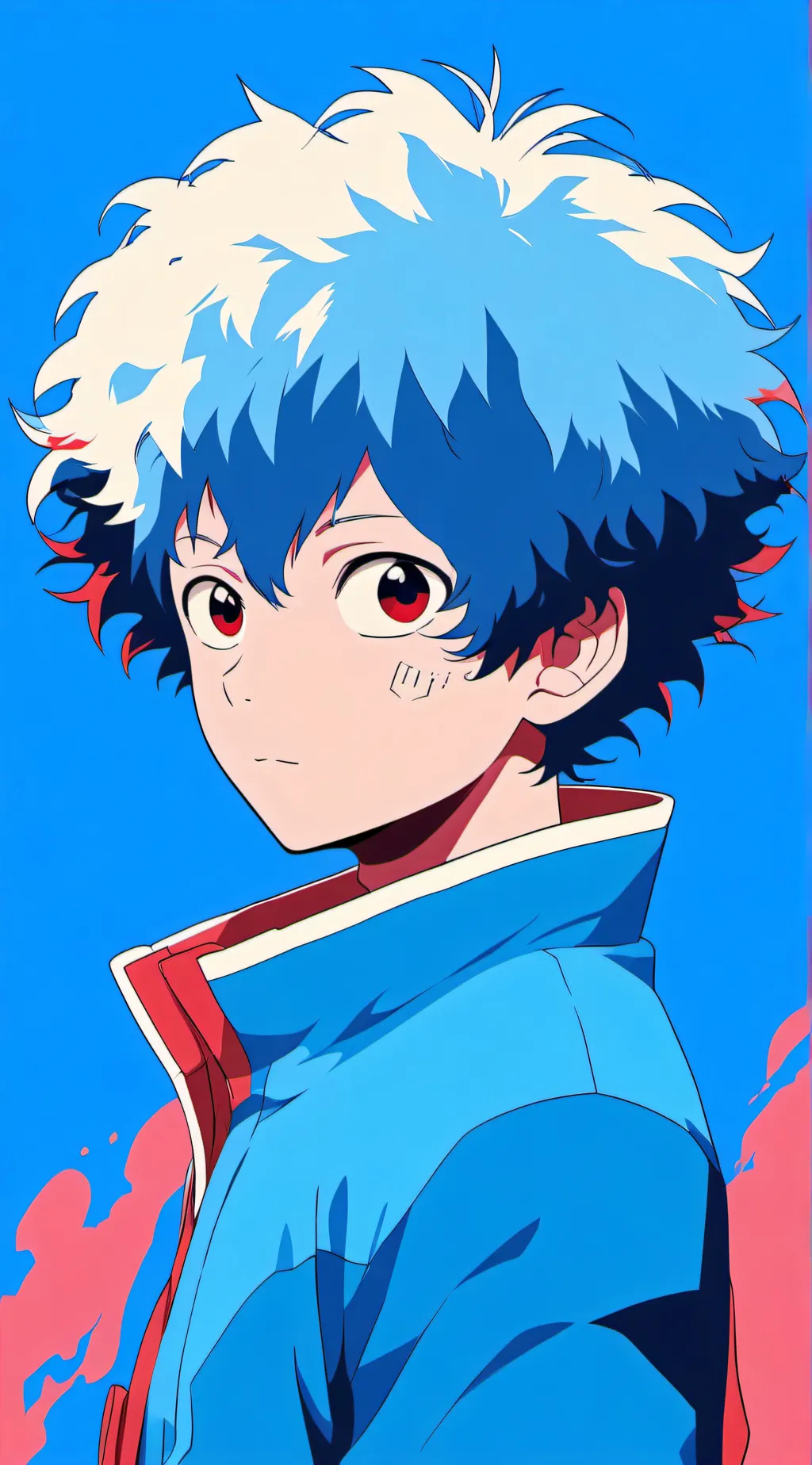 ai character: deku! background